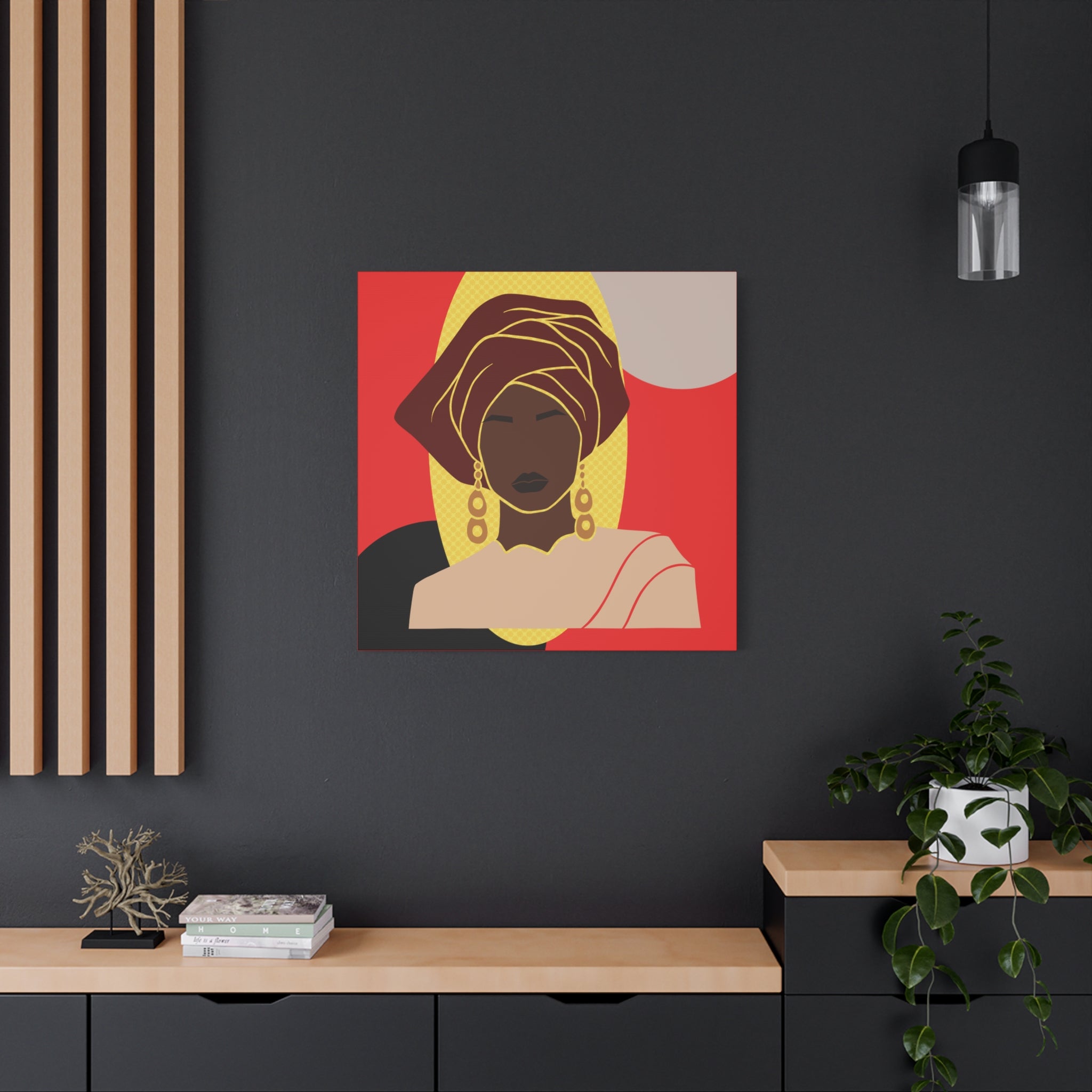 African Lady — Canvas Art