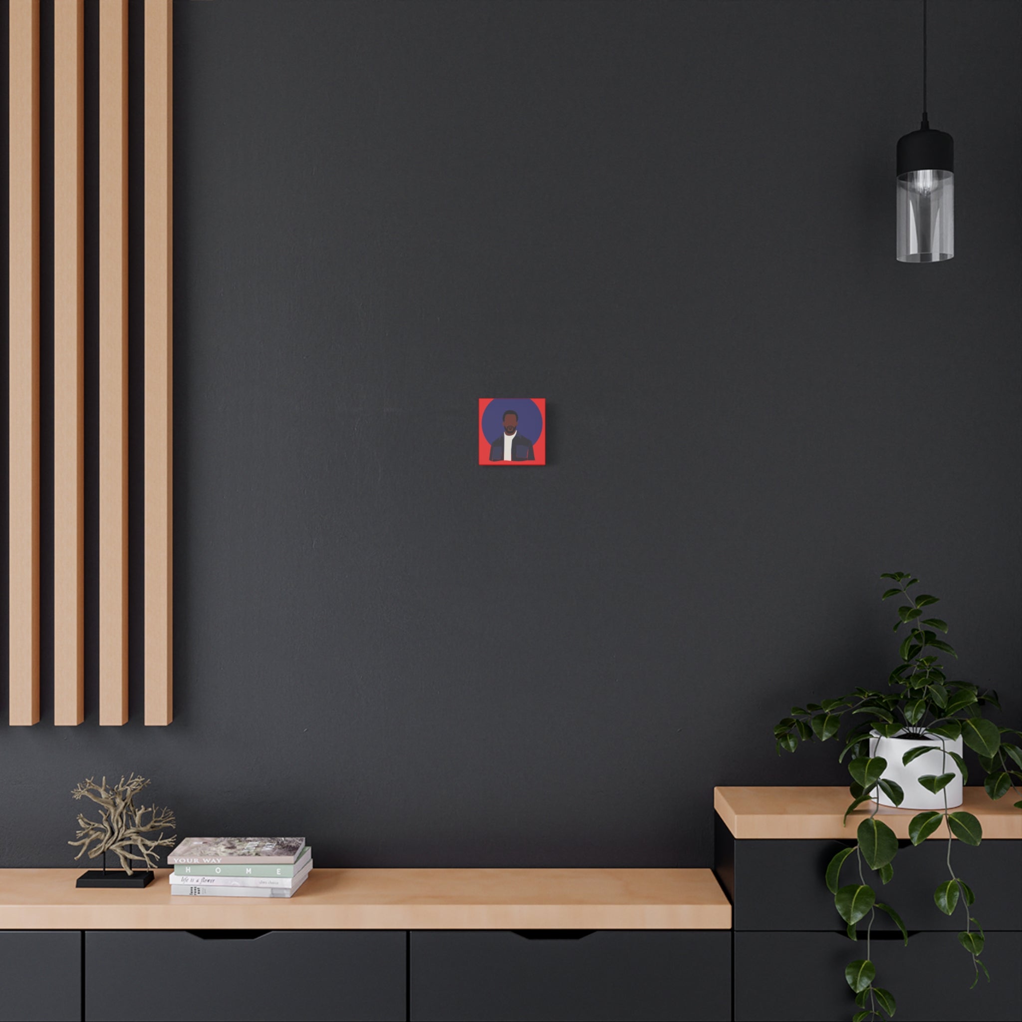 Minimalist Male Abstract — Canvas Art