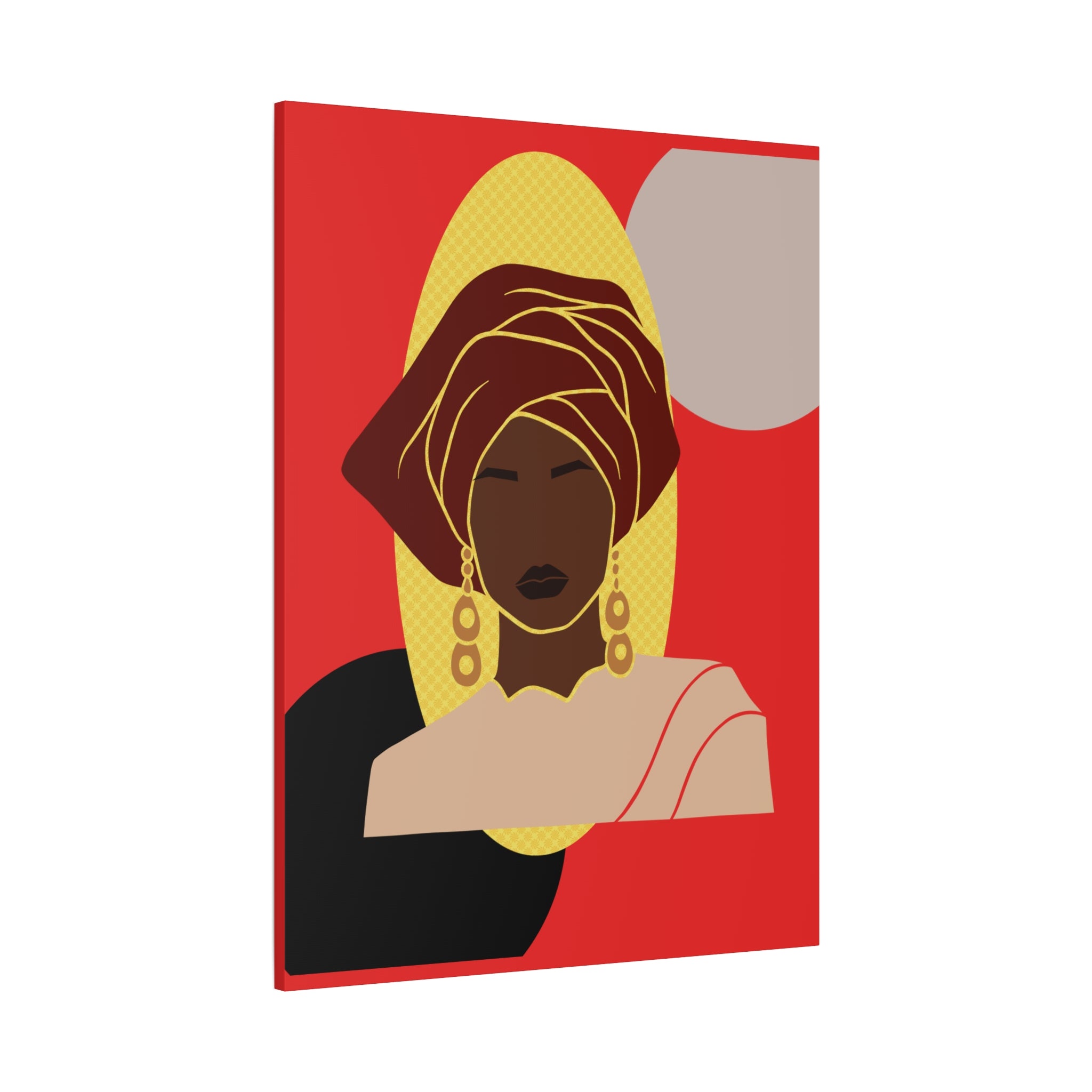 African Lady — Canvas Art