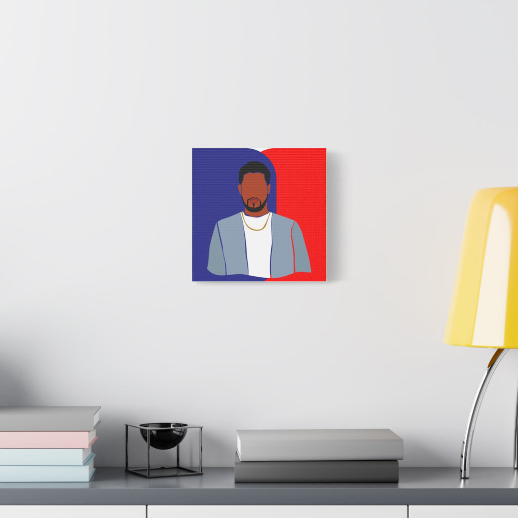 Abstract Male Figure - Canvas Art