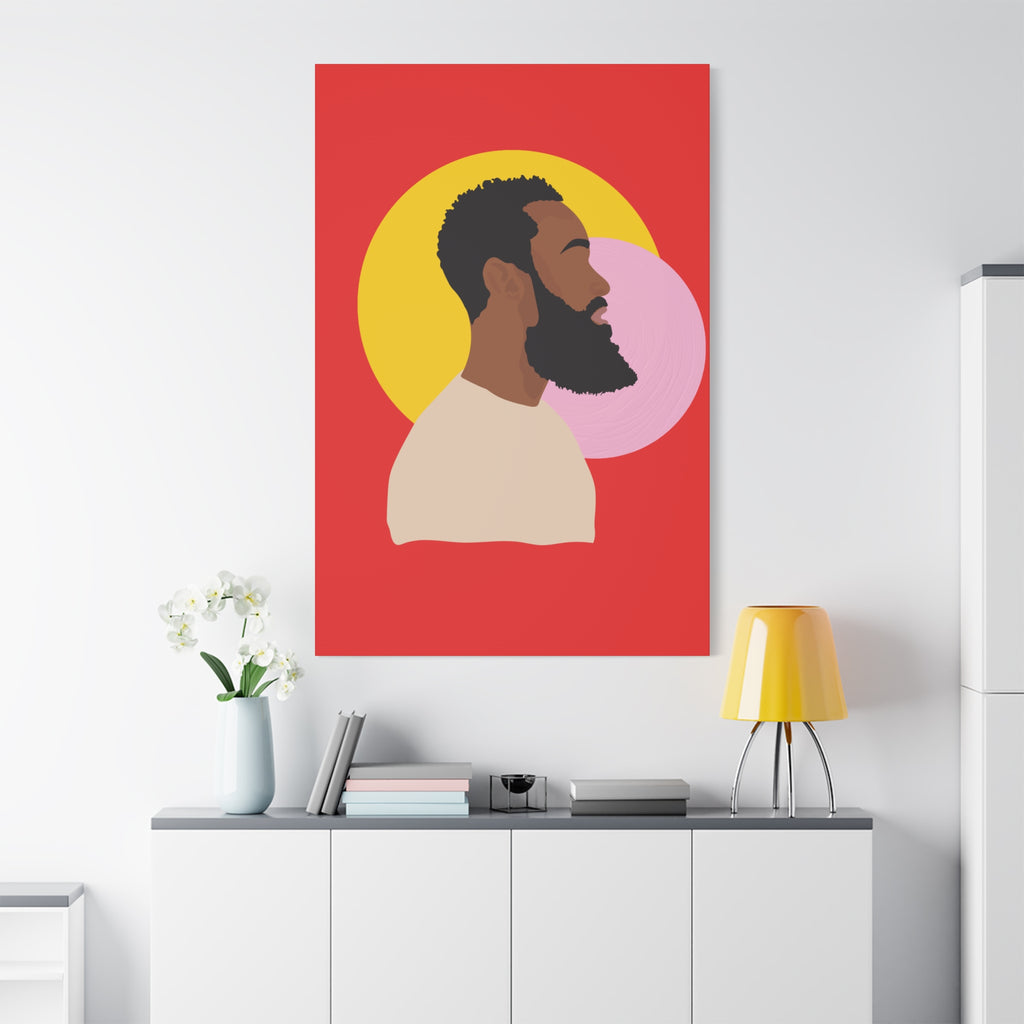 Bearded Man - Canvas Art
