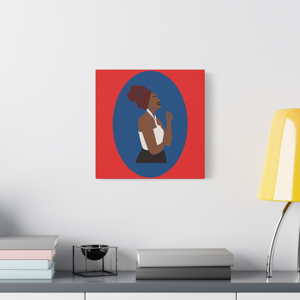 Joyful Woman — Canvas Art