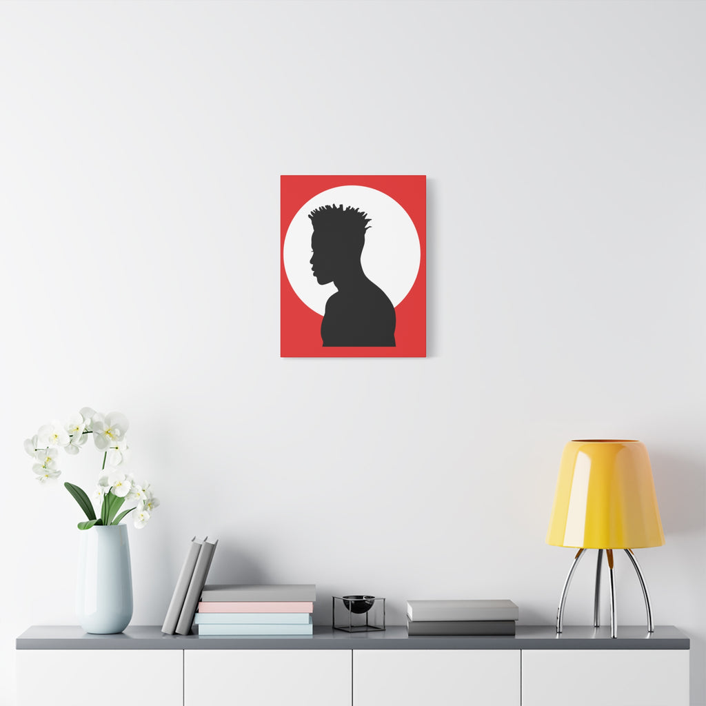 Male Silhouette — Canvas Art
