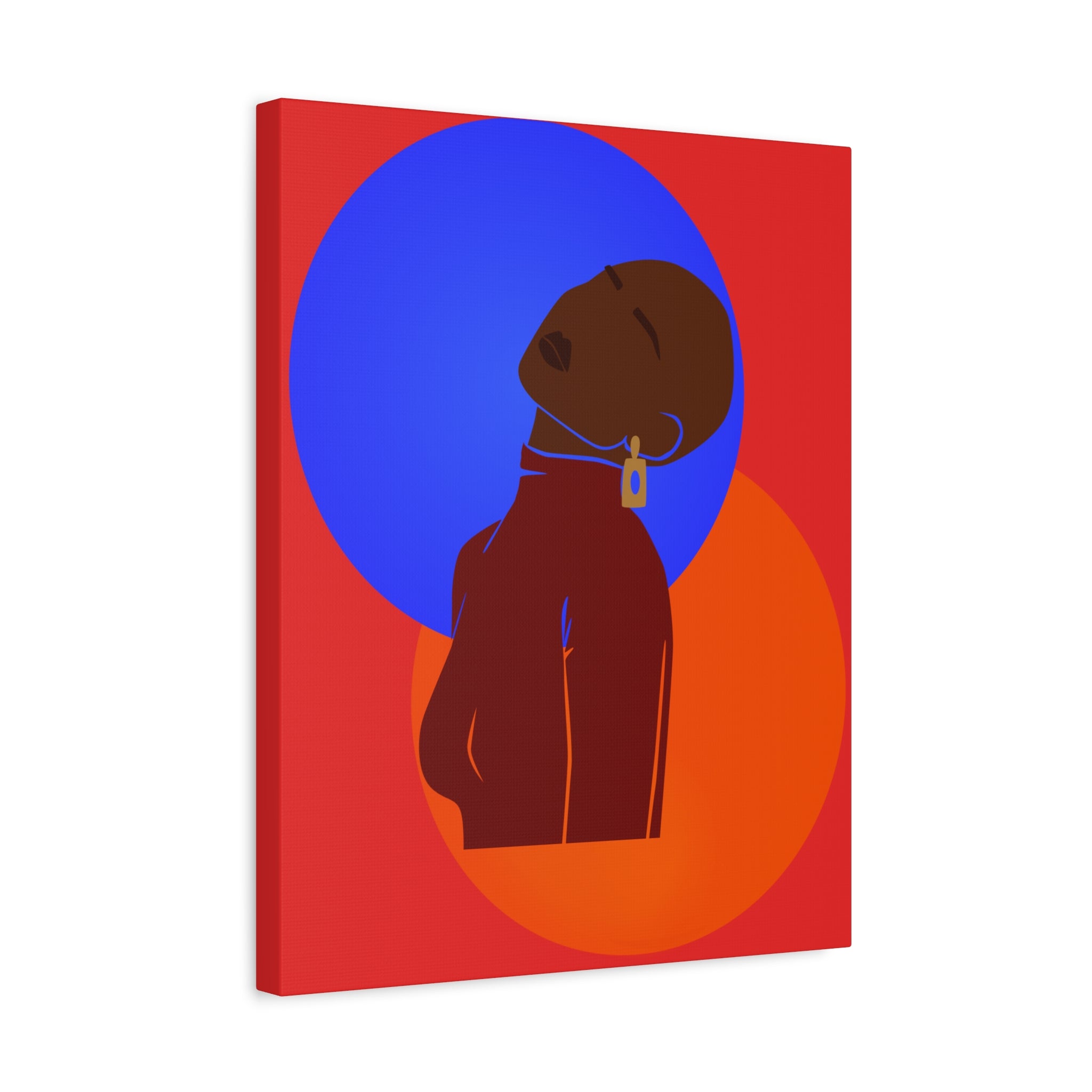 Bold Abstract Woman — Canvas Art