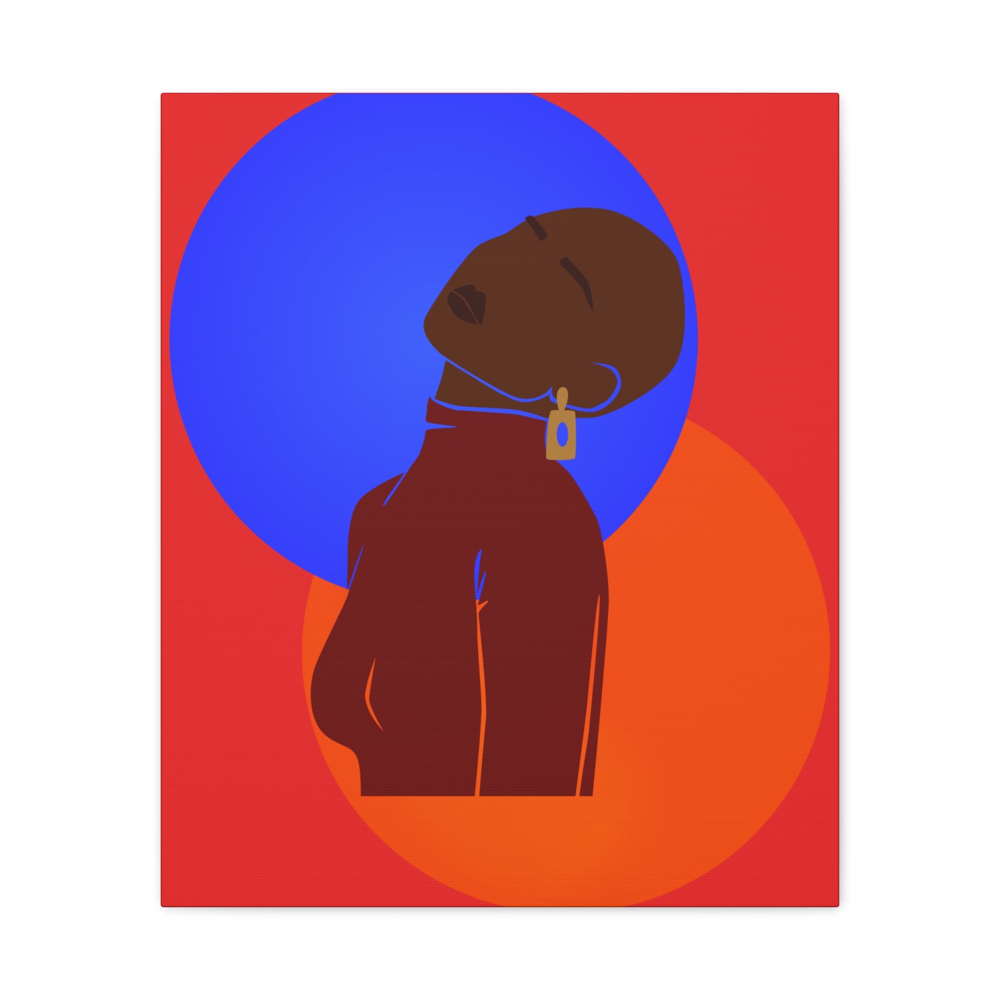 Bold Abstract Woman — Canvas Art