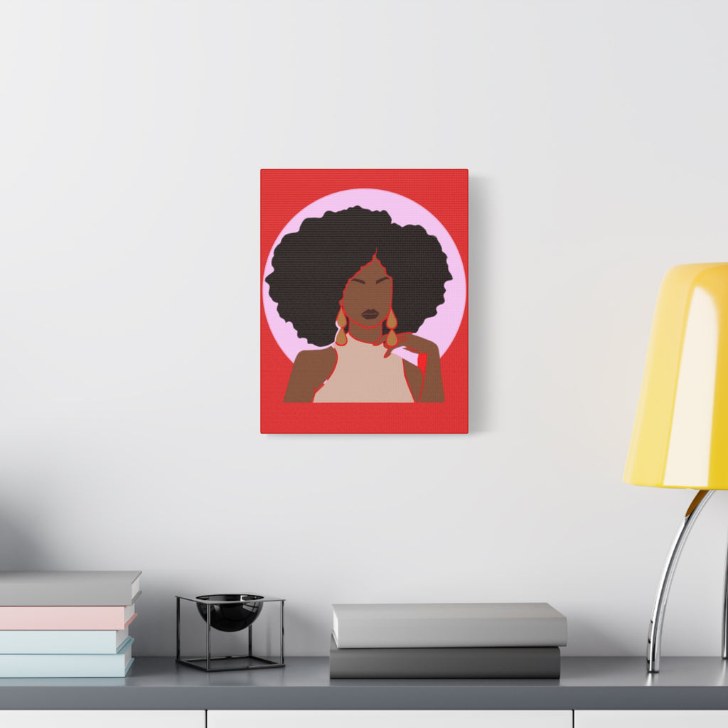 Afro Woman — Art Canvas
