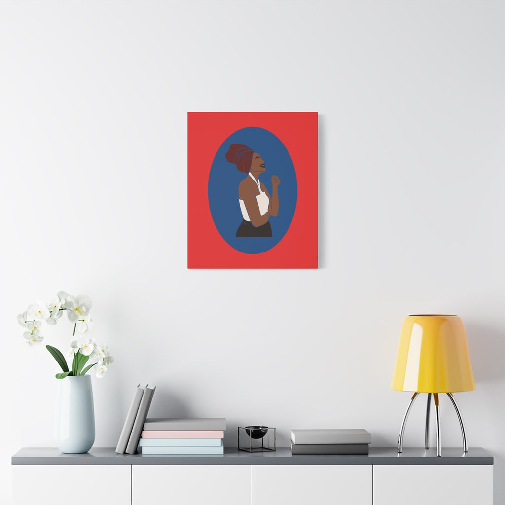 Joyful Woman — Canvas Art