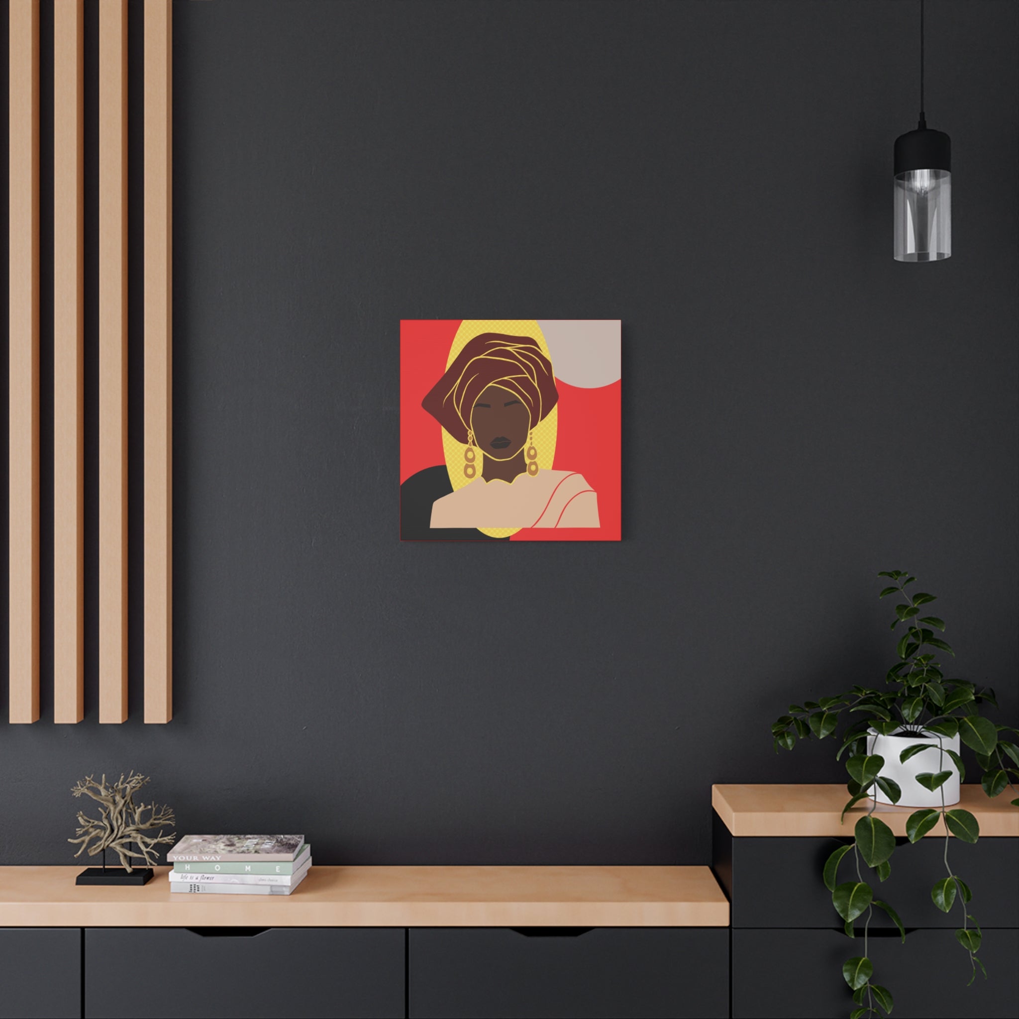 African Lady — Canvas Art