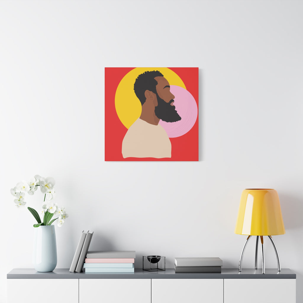 Bearded Man - Canvas Art