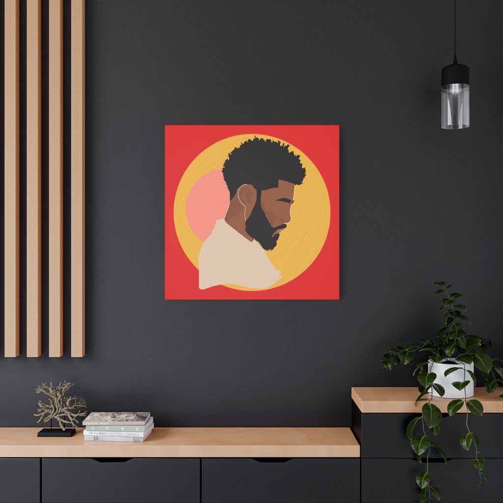 Afrocentric Male — Canvas Art