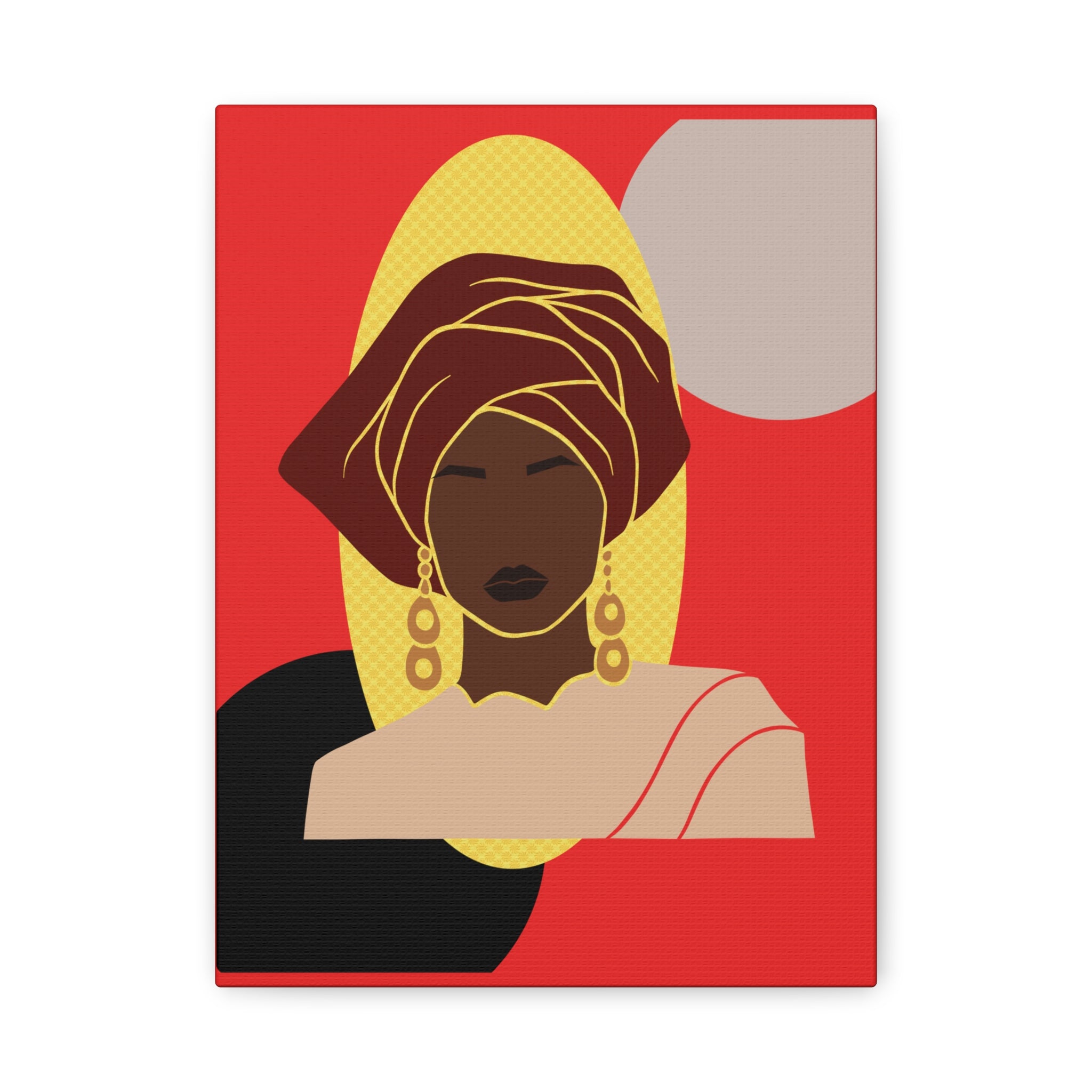 African Lady — Canvas Art