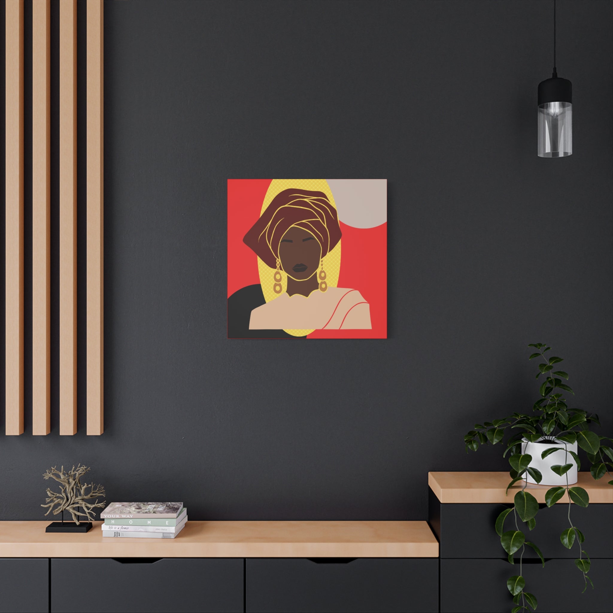 African Lady — Canvas Art