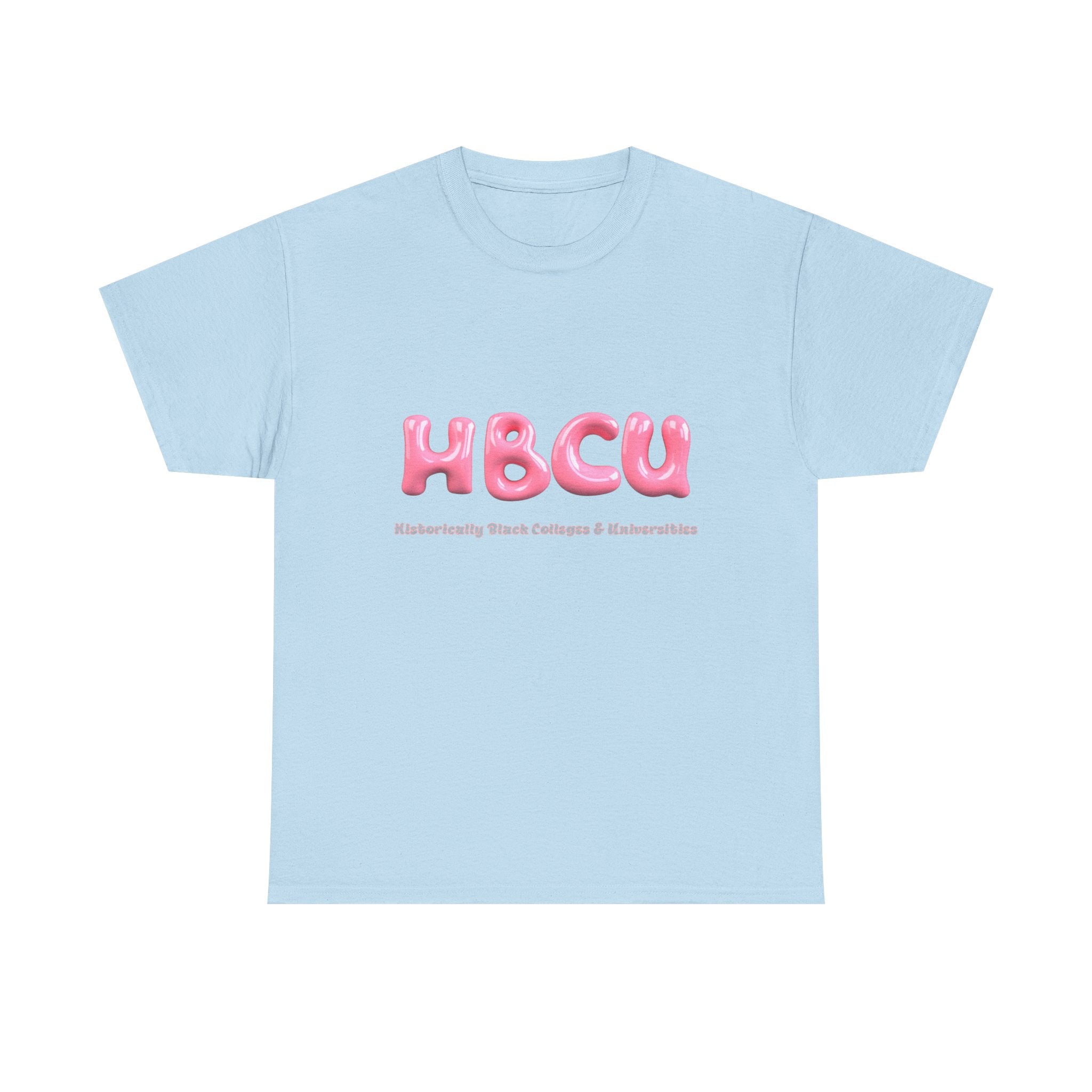 HBCU Pink Bubble Letter - Empowerment Tee Shirt