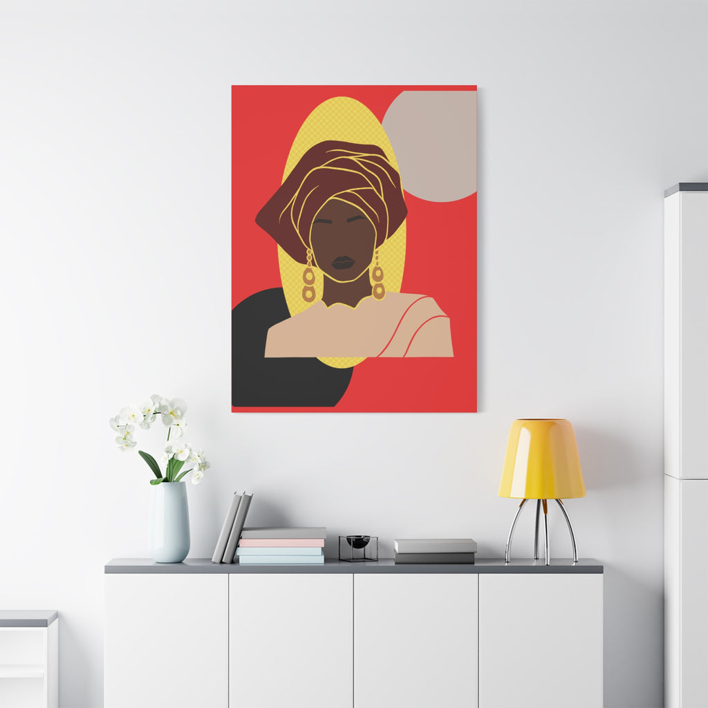 African Lady — Canvas Art