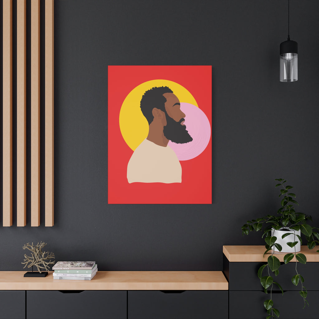 Bearded Man - Canvas Art