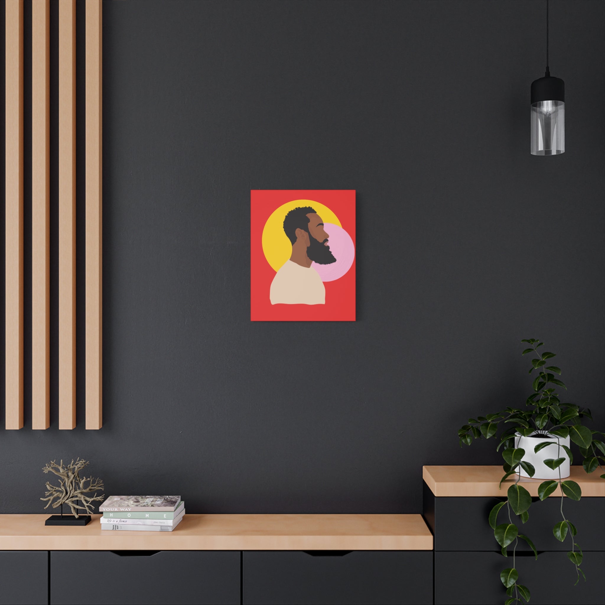 Bearded Man - Canvas Art
