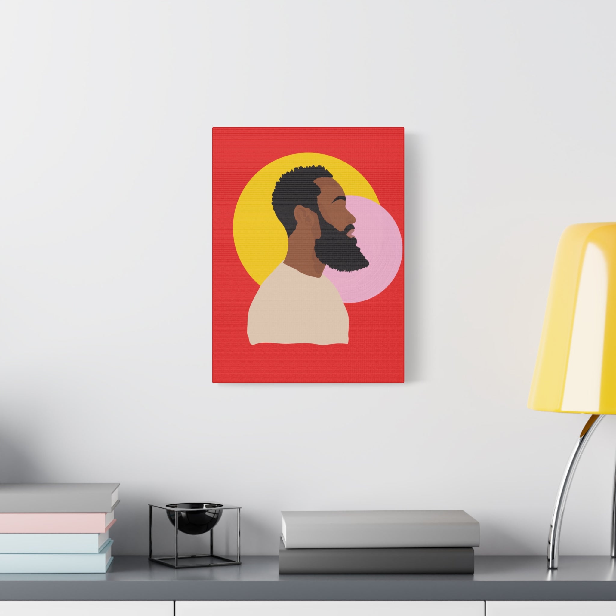 Bearded Man - Canvas Art