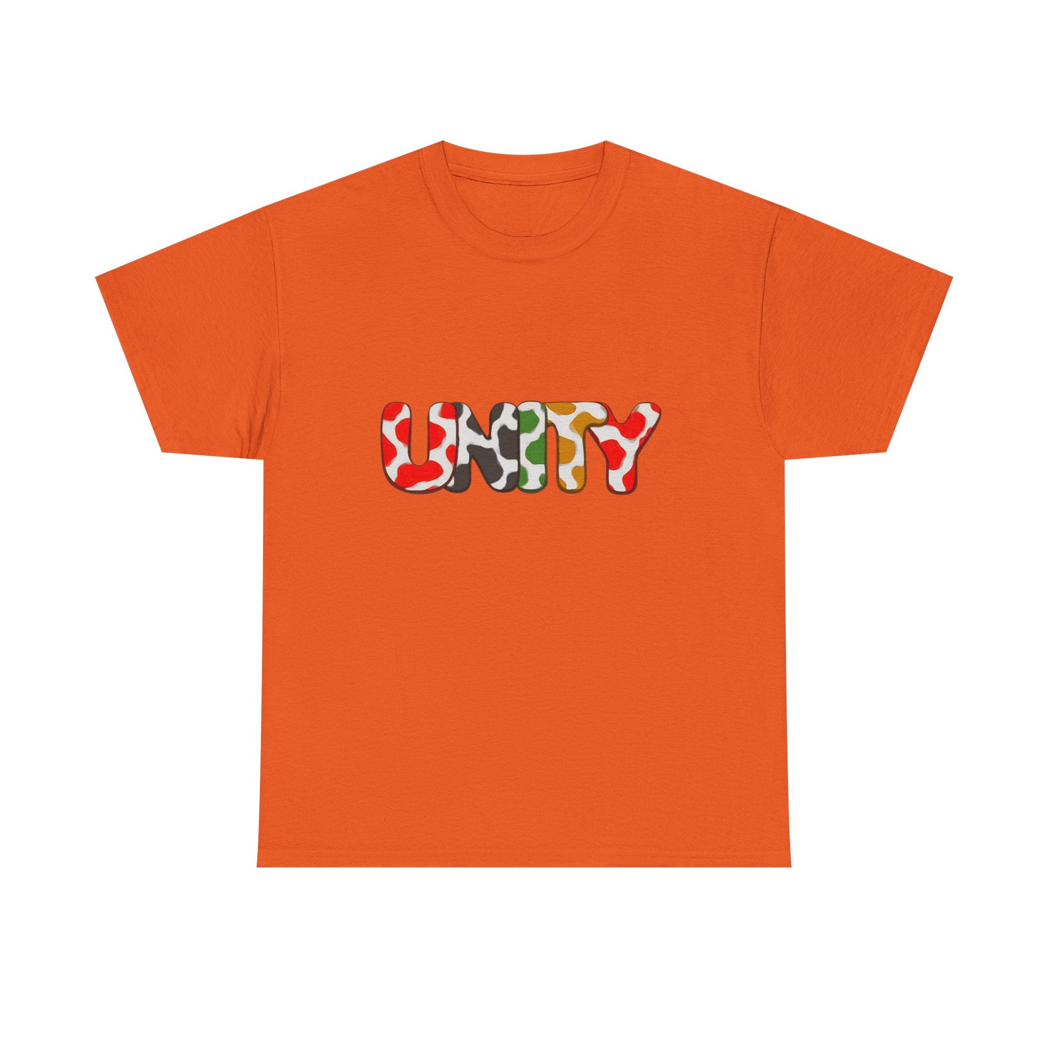 Unity  Colorful Camouflage –Empowerment Tee Shirt