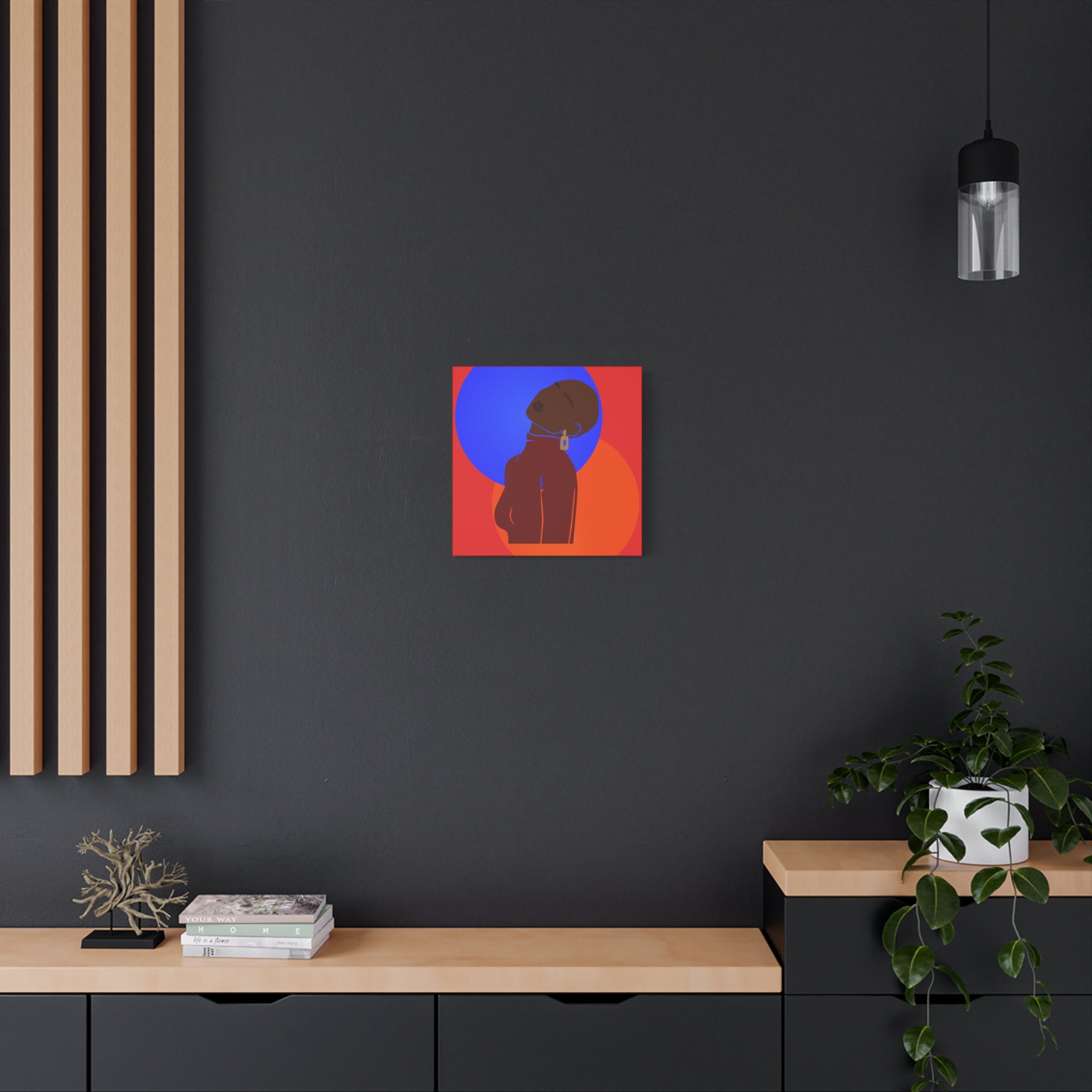 Bold Abstract Woman — Canvas Art