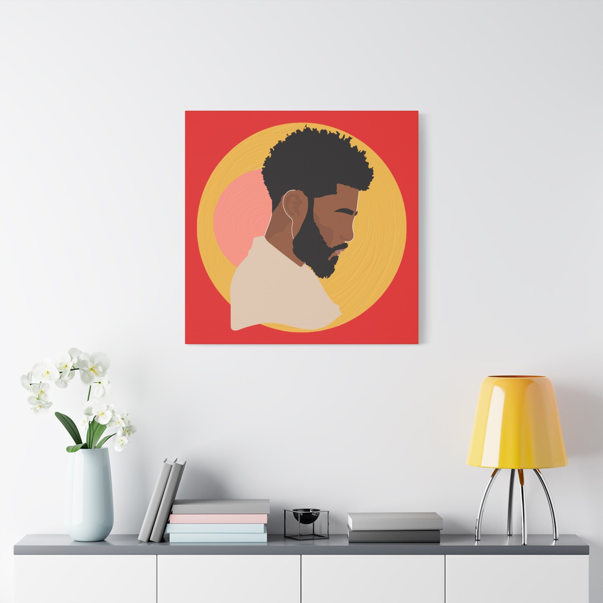 Afrocentric Male — Canvas Art