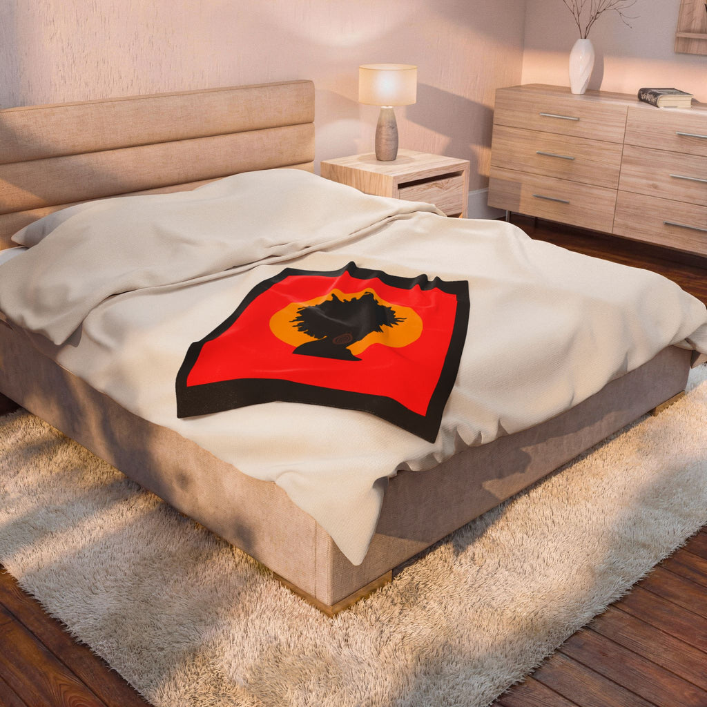 Cozy Black Girl Magic - Blanket