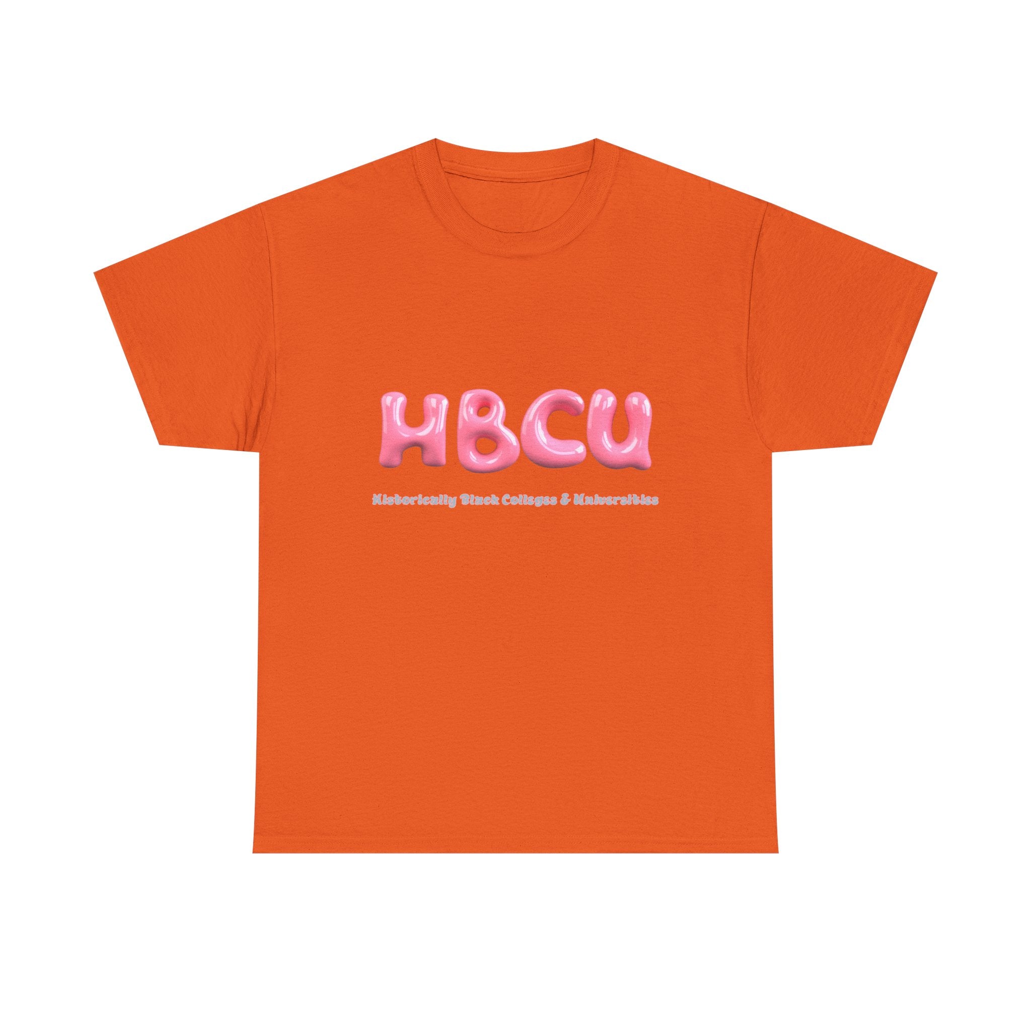 HBCU Pink Bubble Letter - Empowerment Tee Shirt