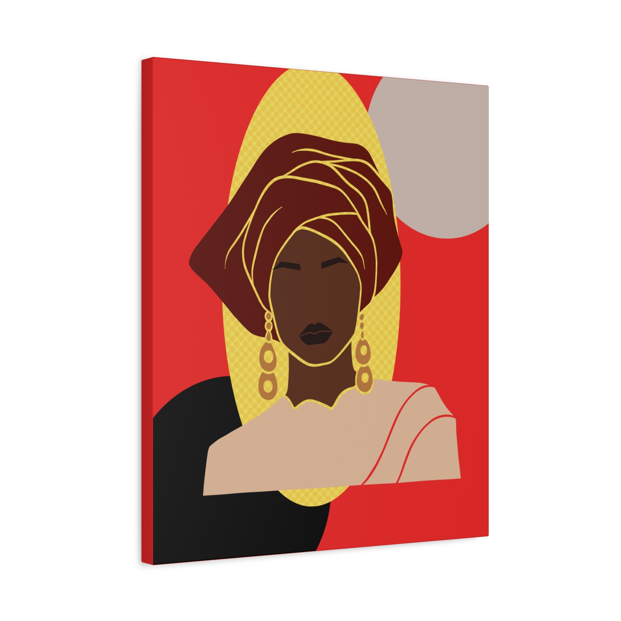 African Lady — Canvas Art