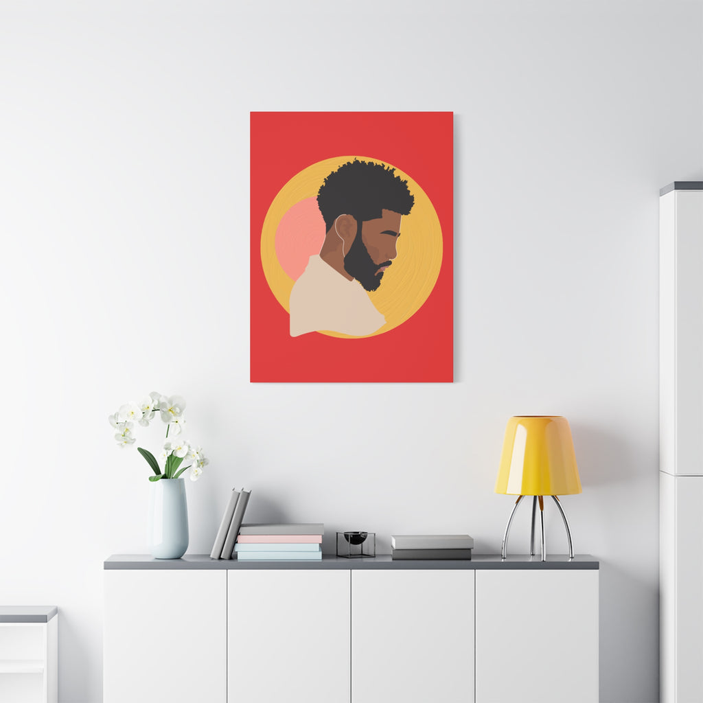 Afrocentric Male — Canvas Art