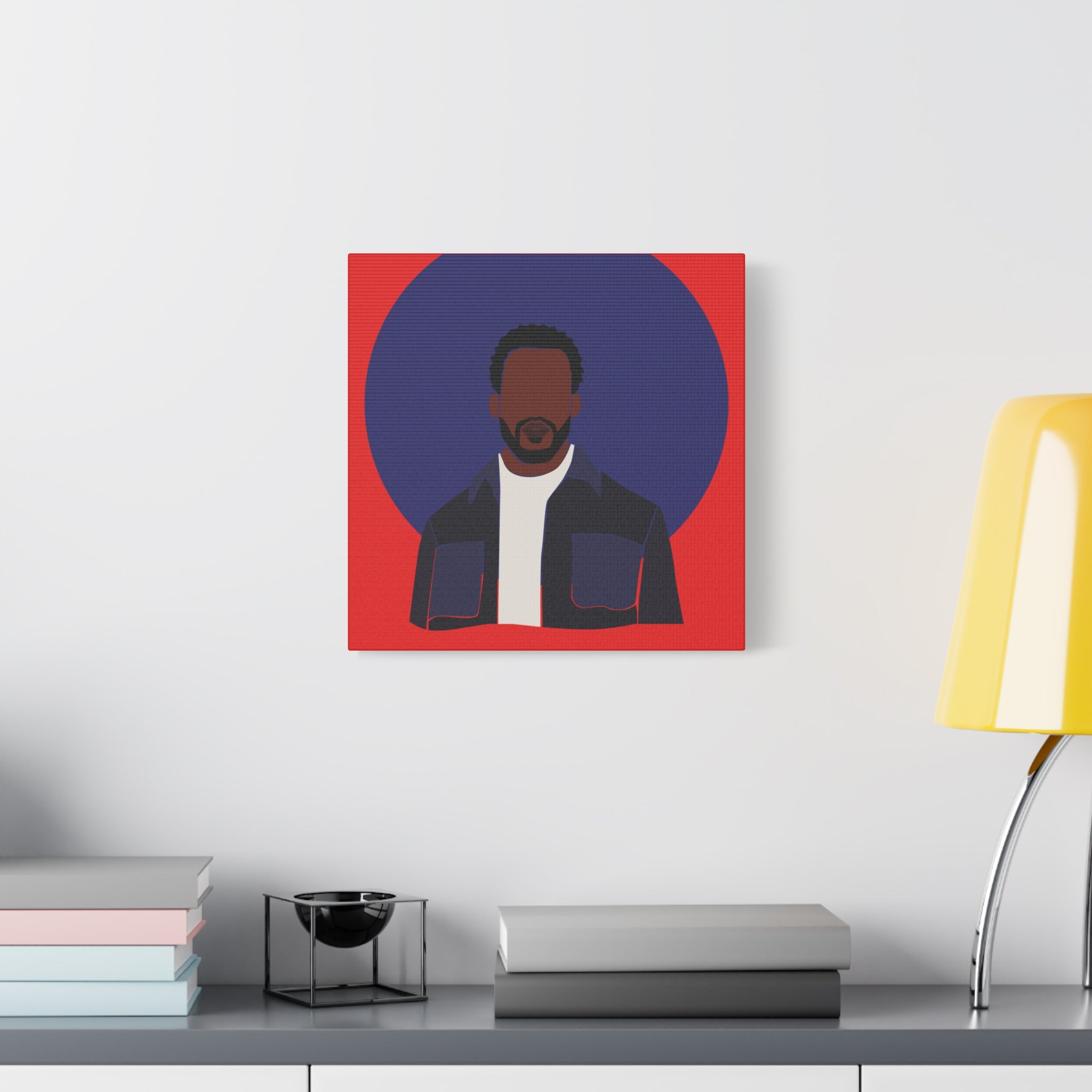 Minimalist Male Abstract — Canvas Art