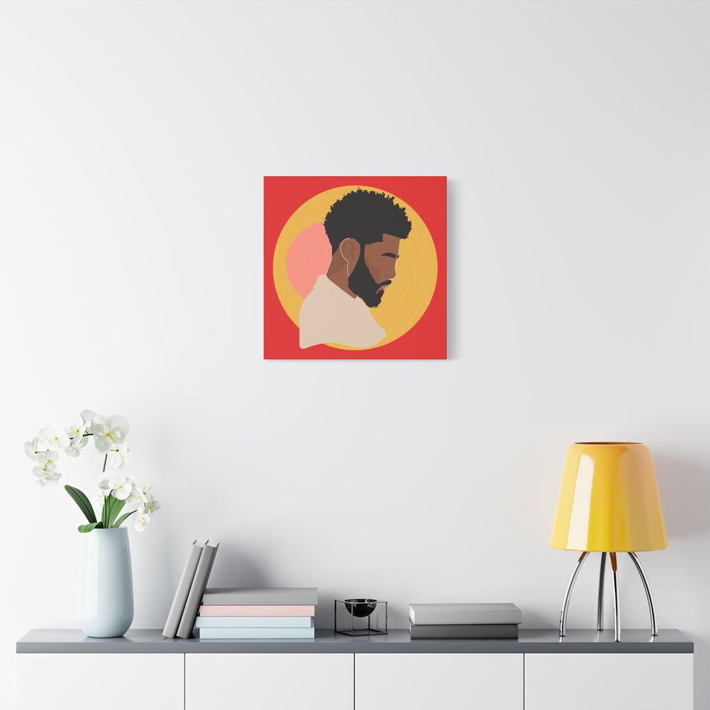 Afrocentric Male — Canvas Art