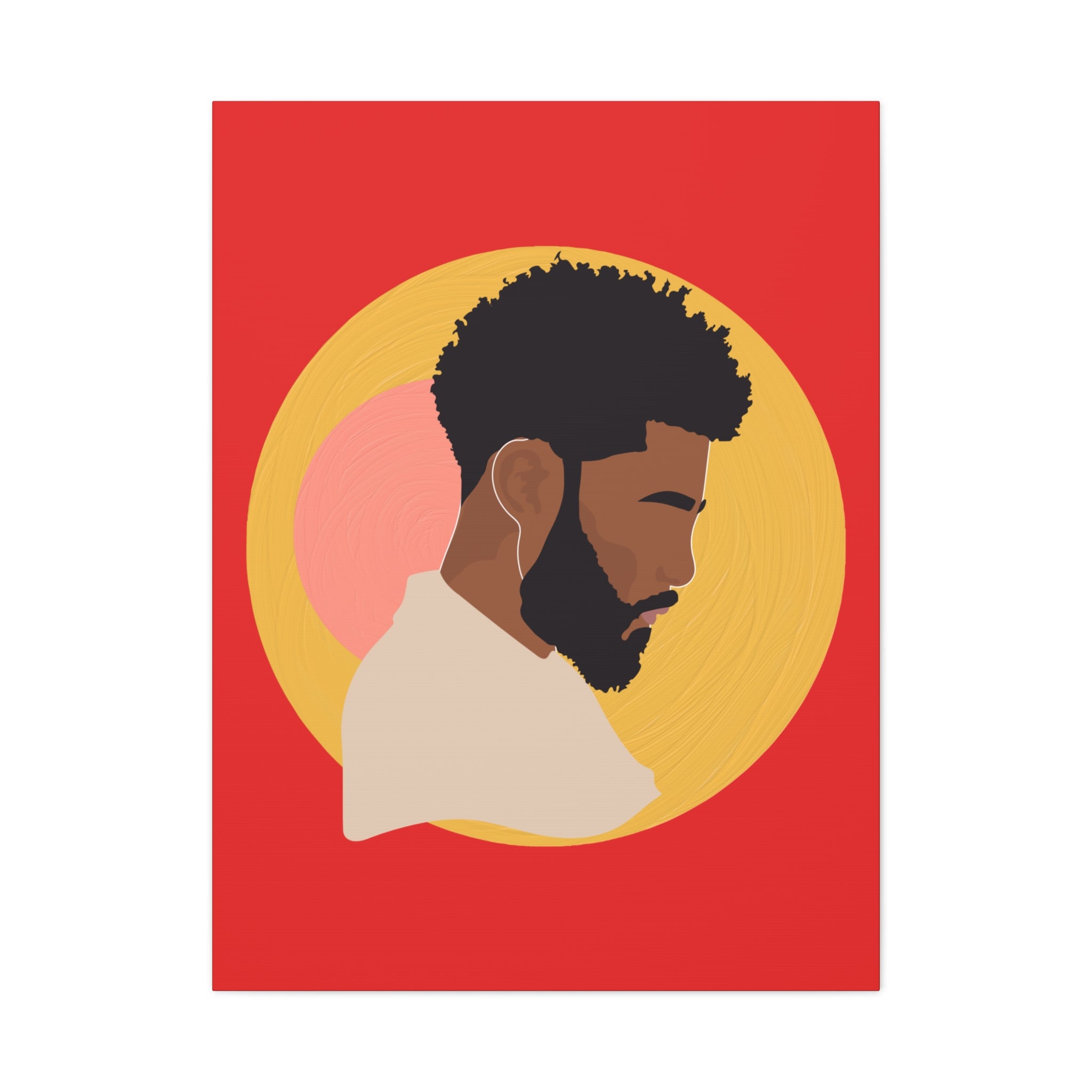 Afrocentric Male — Canvas Art