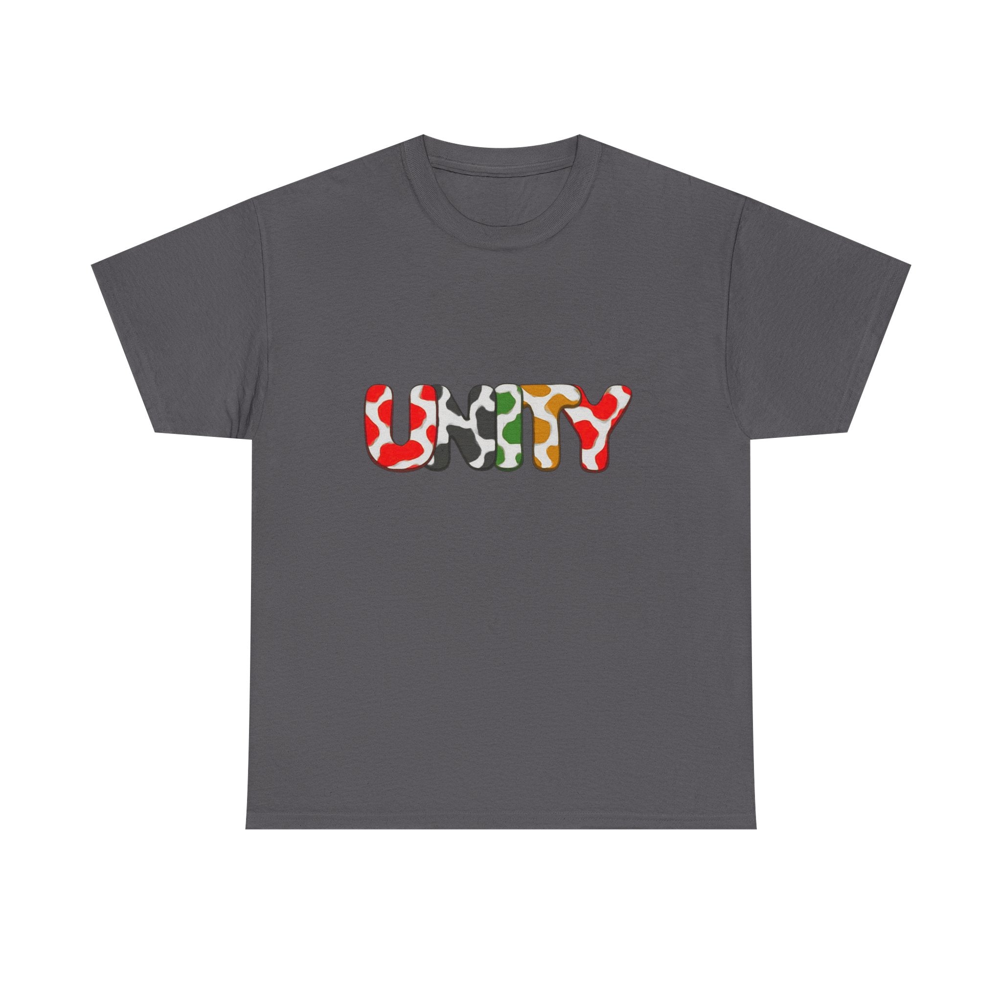Unity  Colorful Camouflage –Empowerment Tee Shirt