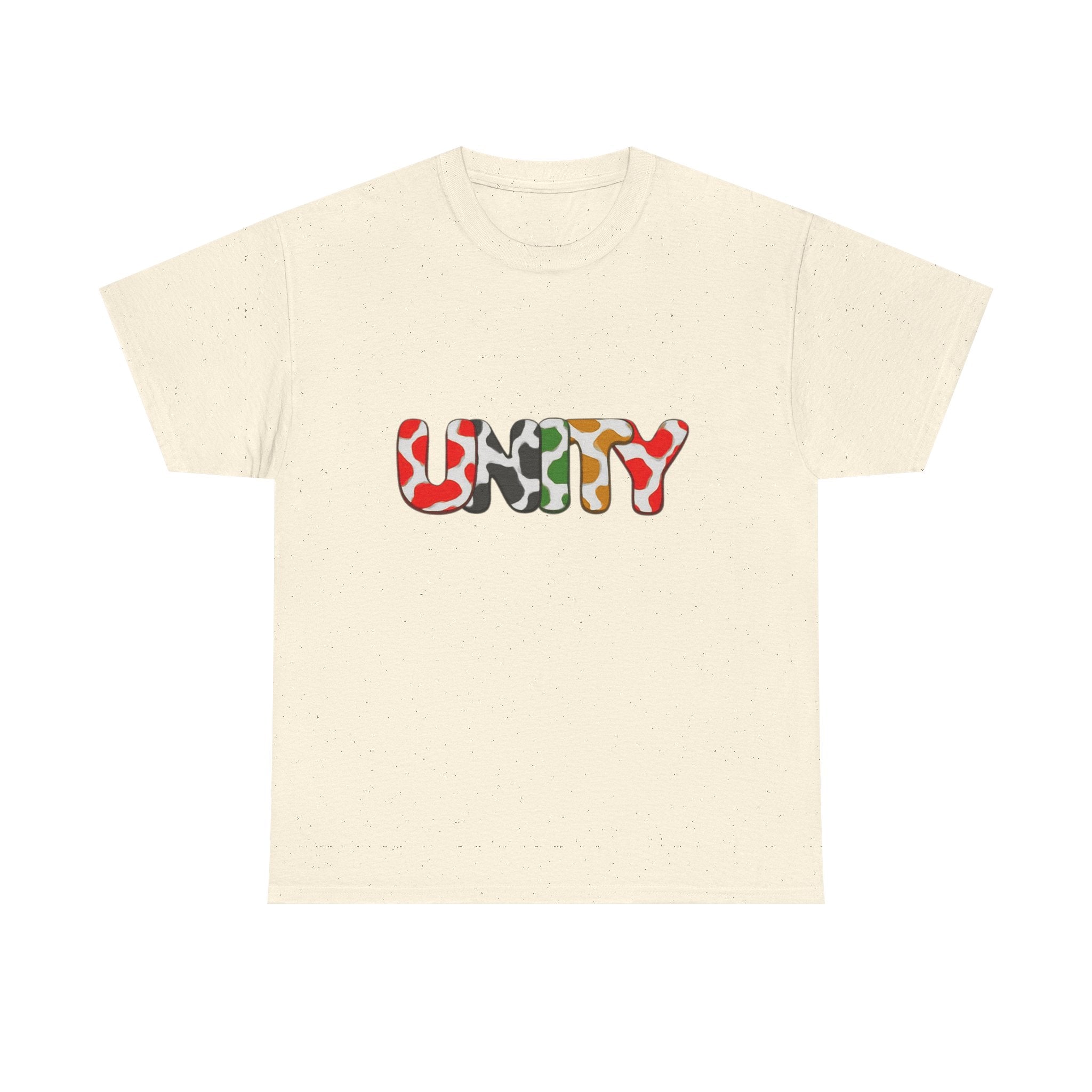 Unity  Colorful Camouflage –Empowerment Tee Shirt
