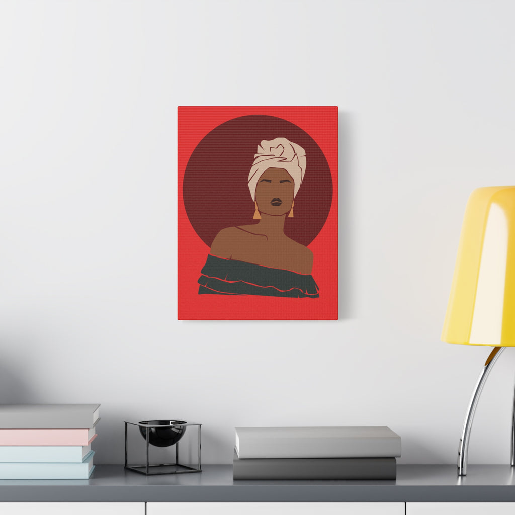Afrocentric Woman - Canvas Art