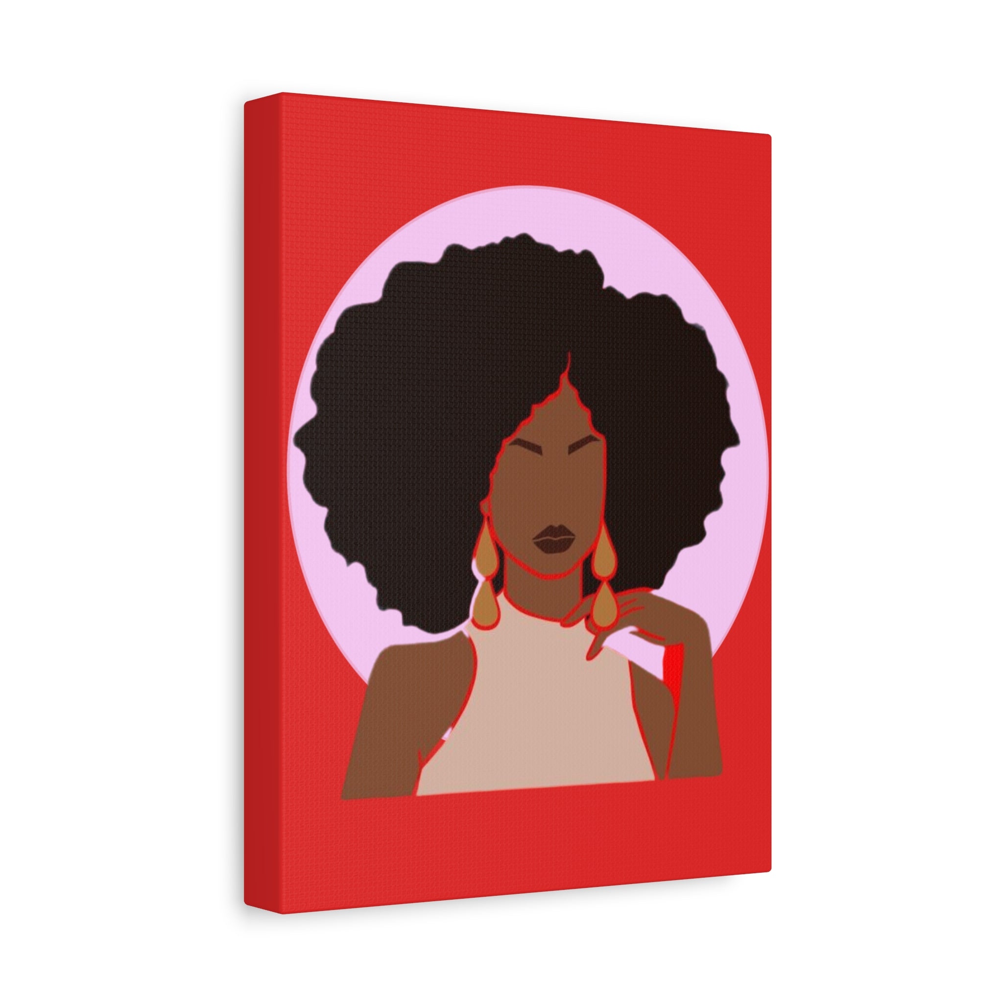 Afro Woman — Art Canvas