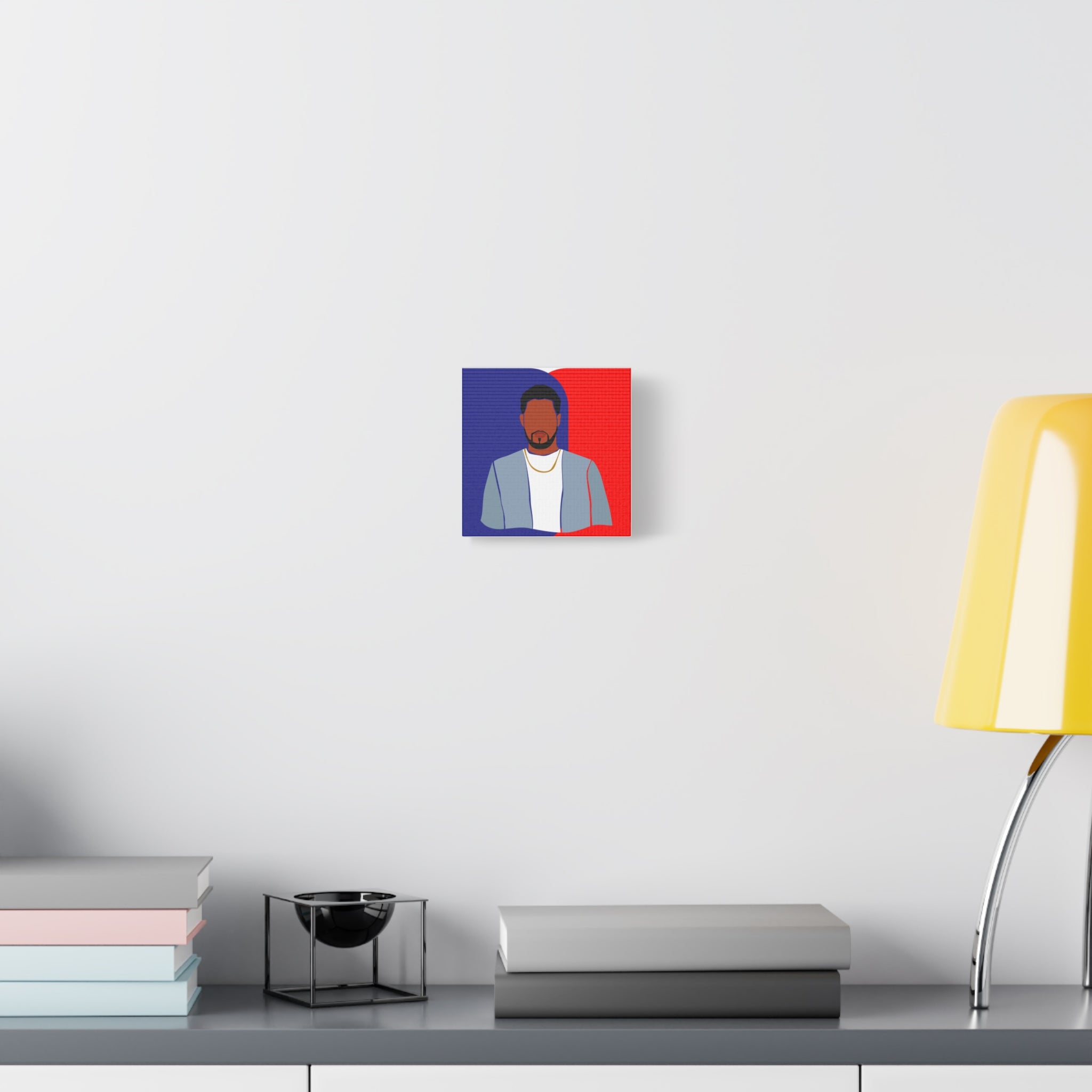 Abstract Male Figure - Canvas Art