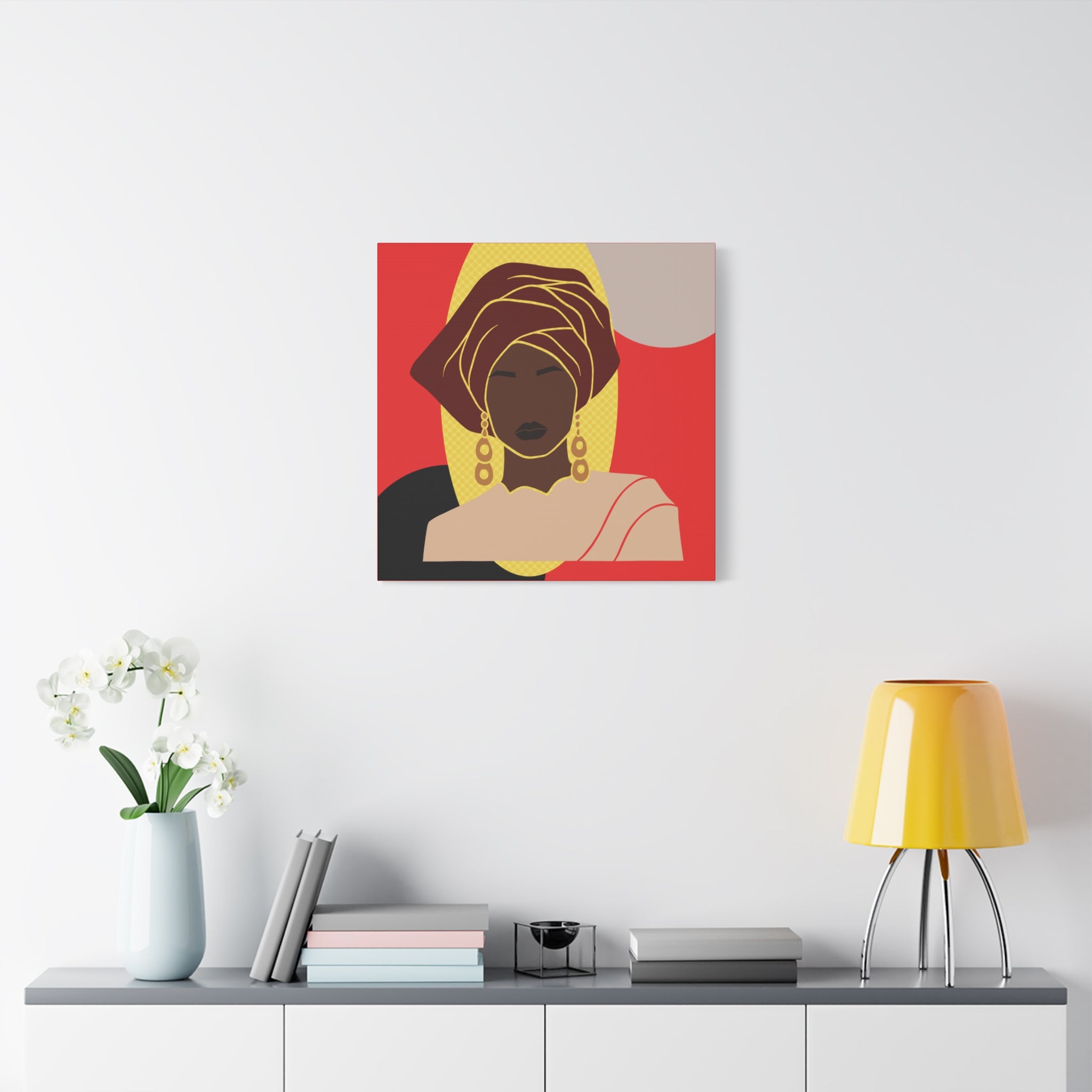 African Lady — Canvas Art