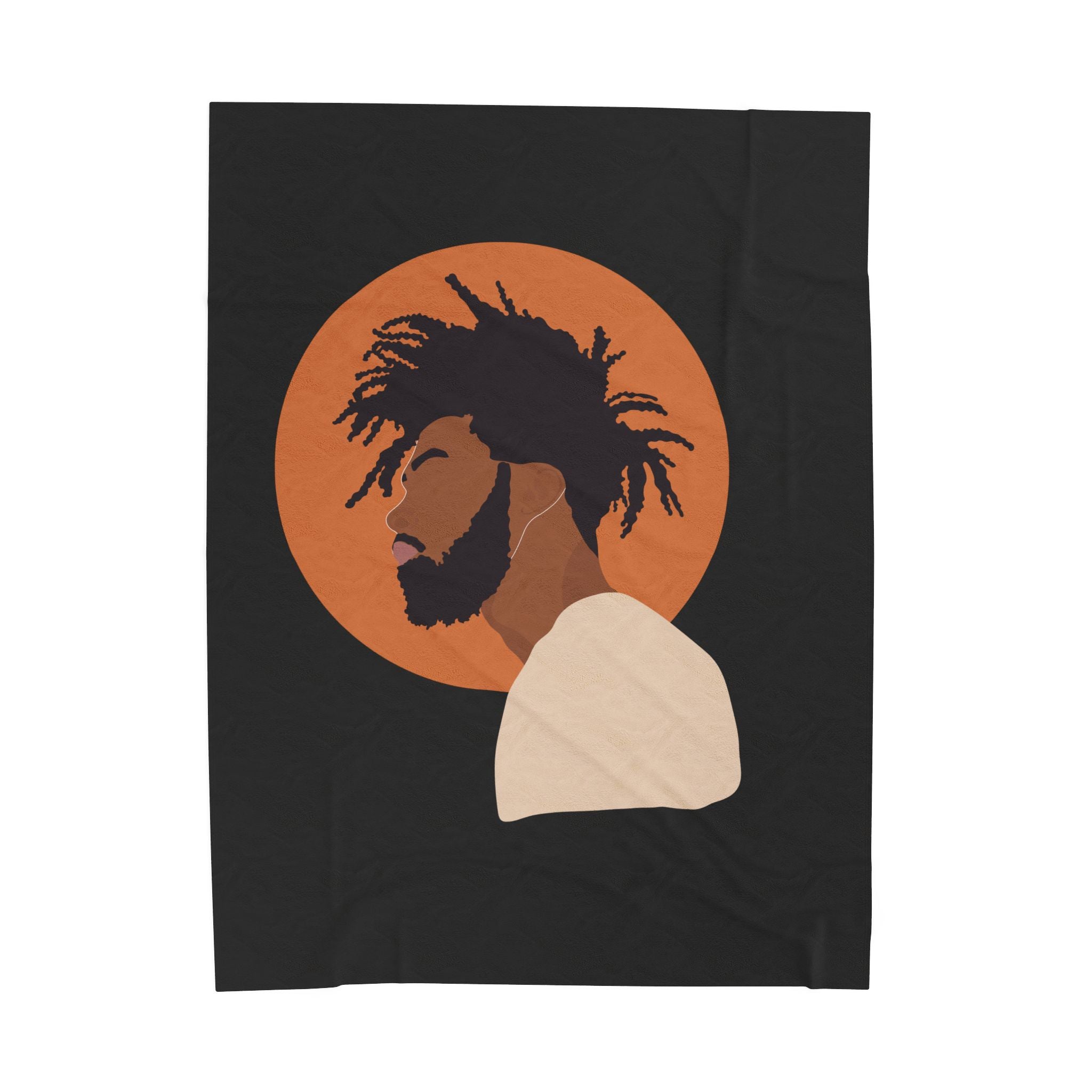 Black Man Silhouette – Blanket