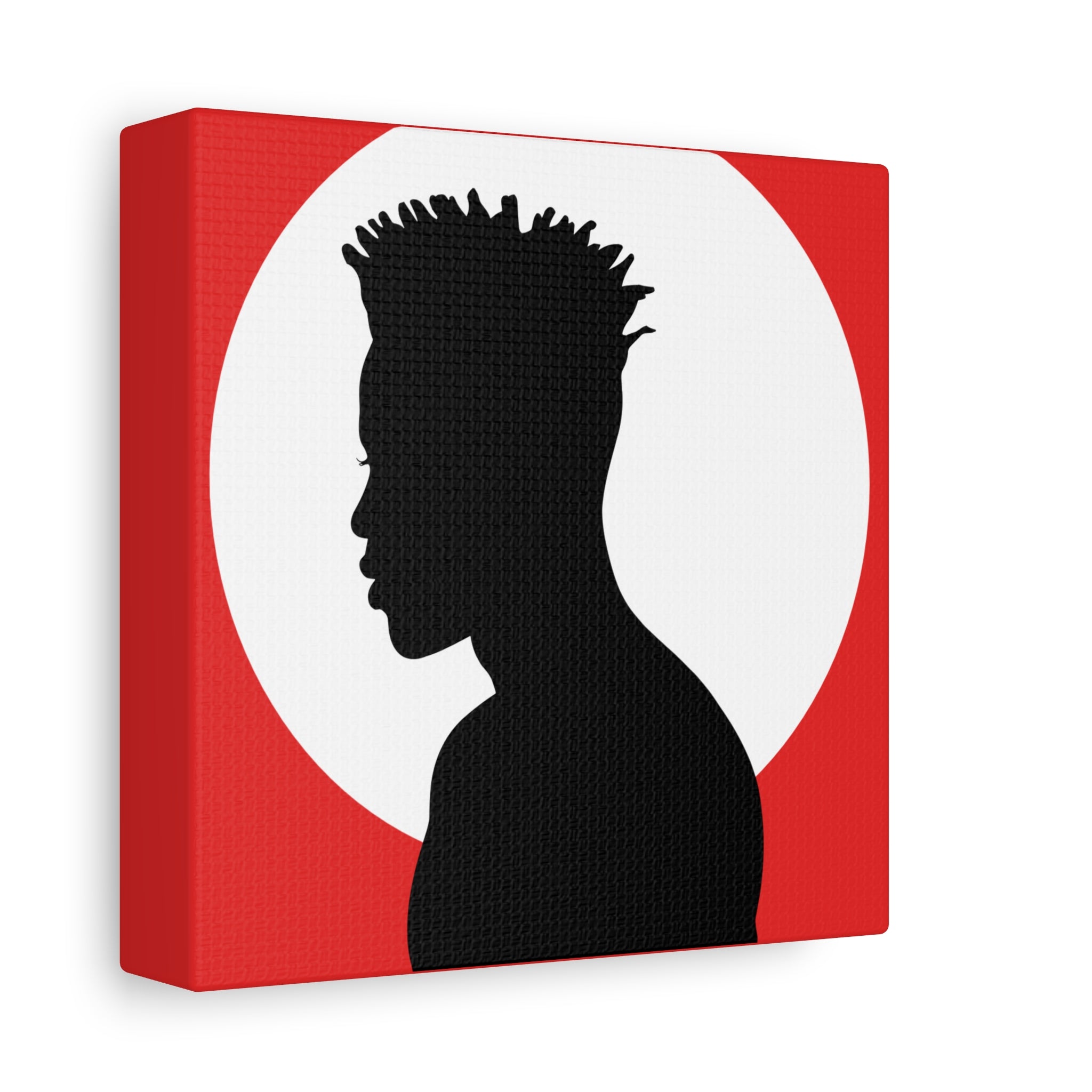 Male Silhouette — Canvas Art
