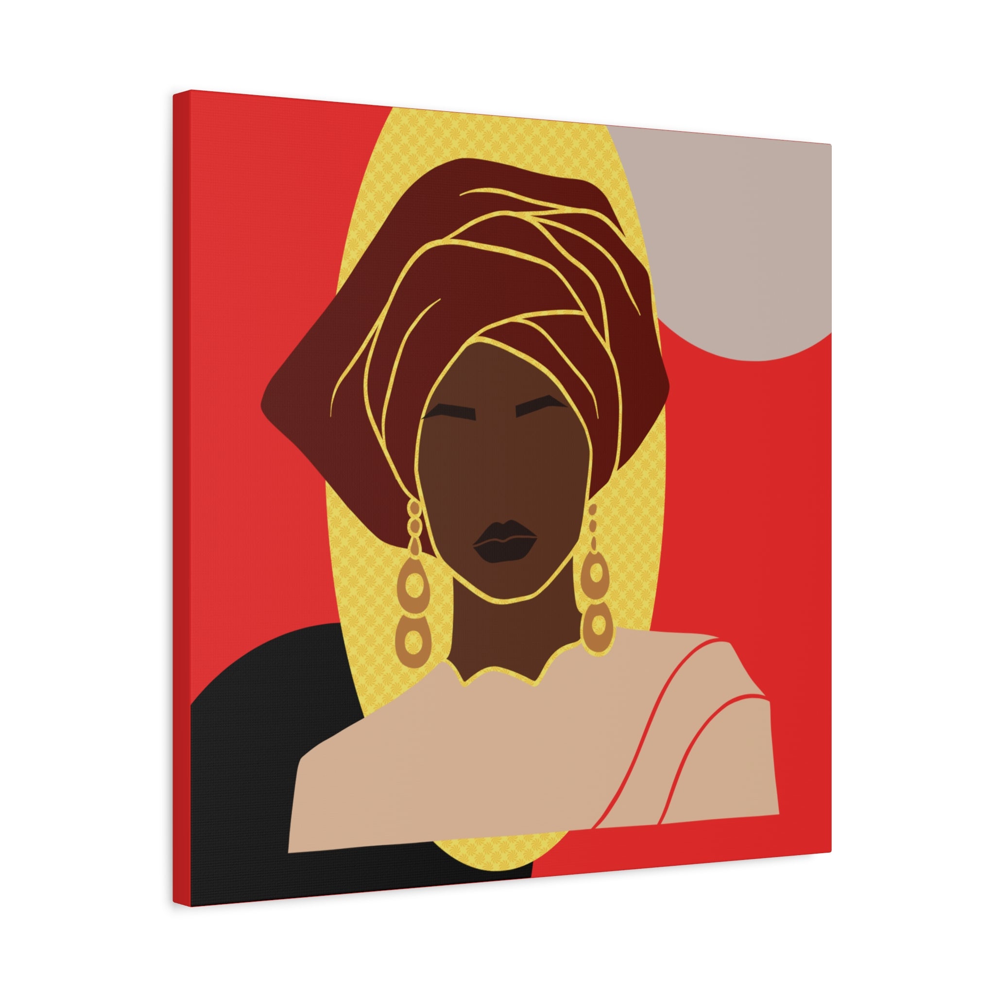 African Lady — Canvas Art