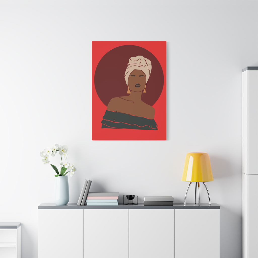 Afrocentric Woman - Canvas Art