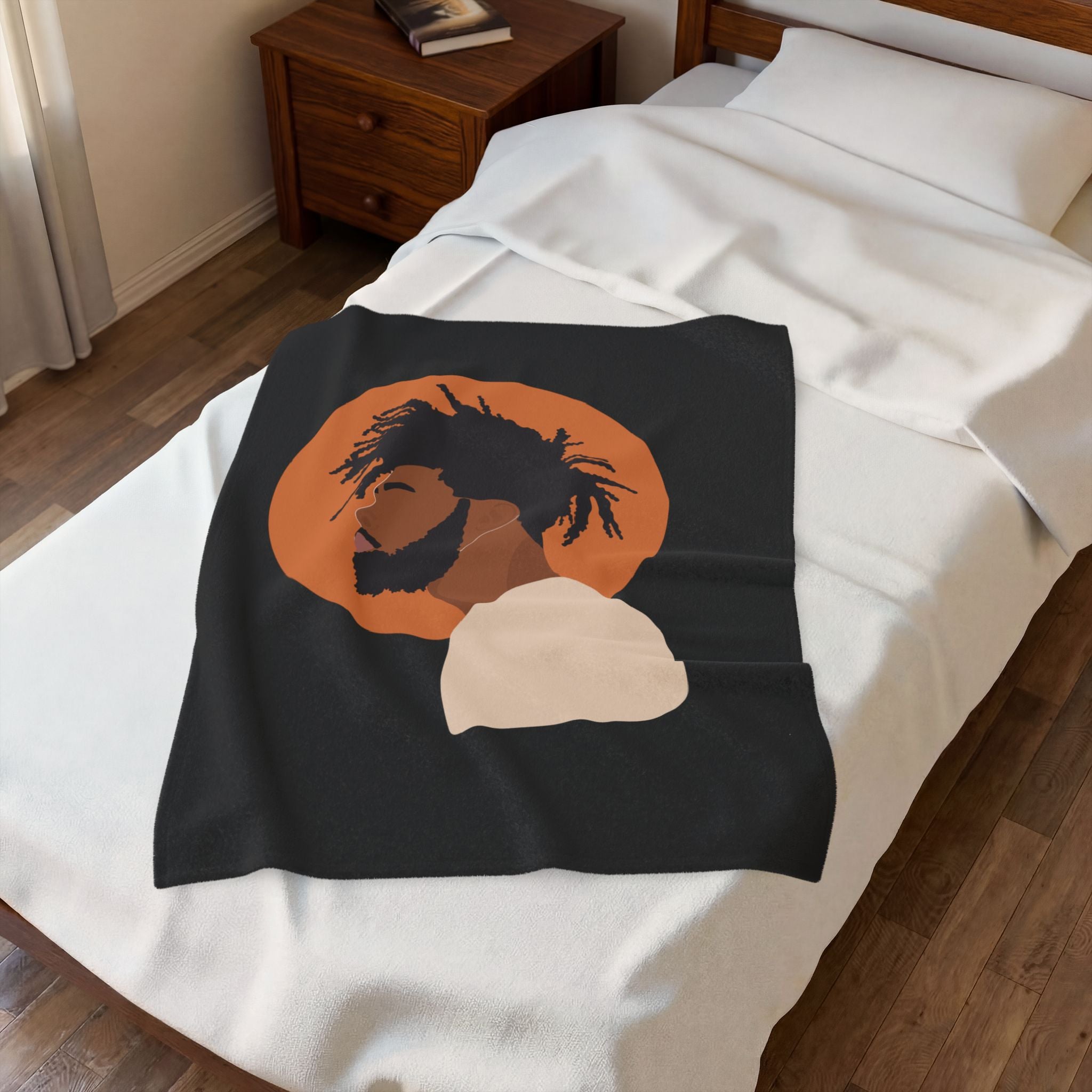 Black Man Silhouette – Blanket