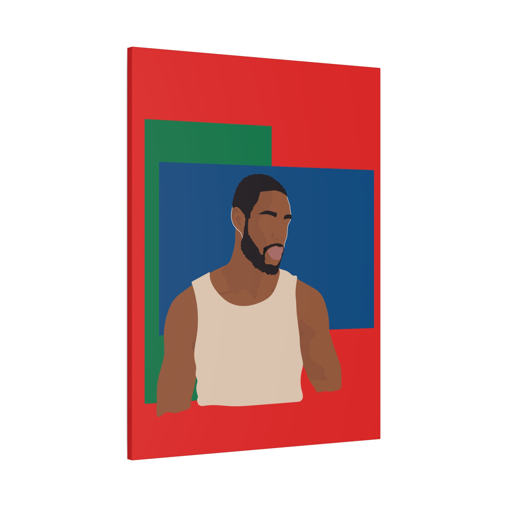 Modern Minimalist Bold Color Block -  Canvas Art