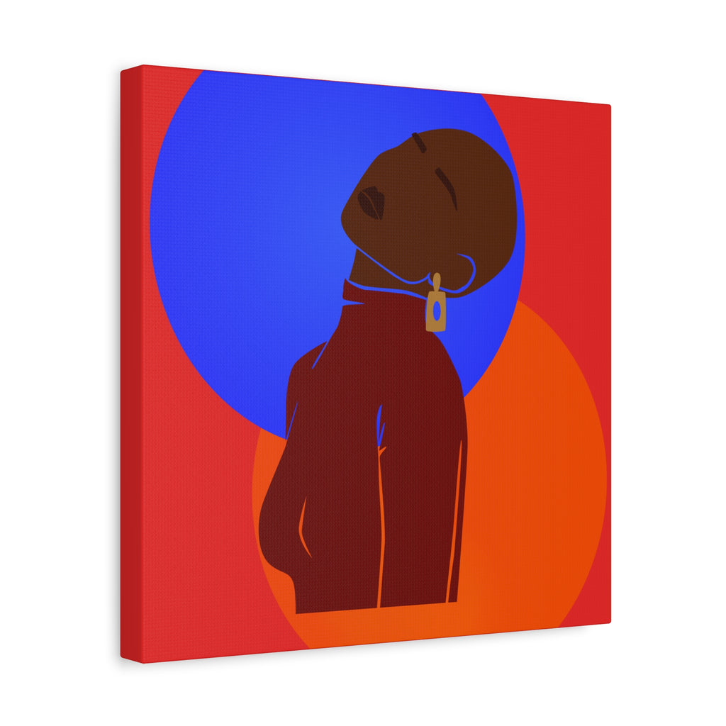Bold Abstract Woman — Canvas Art