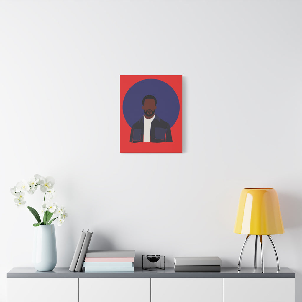 Minimalist Male Abstract — Canvas Art