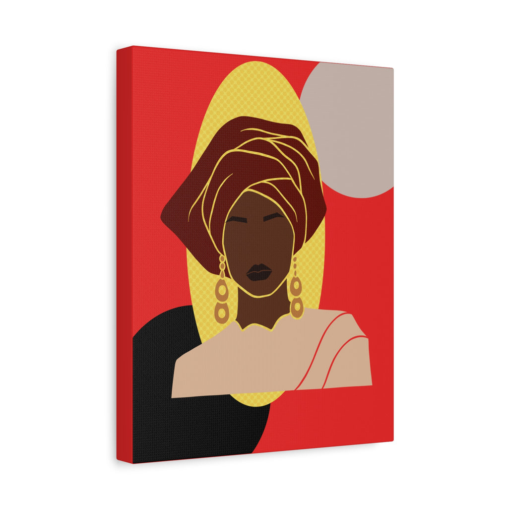 African Lady — Canvas Art