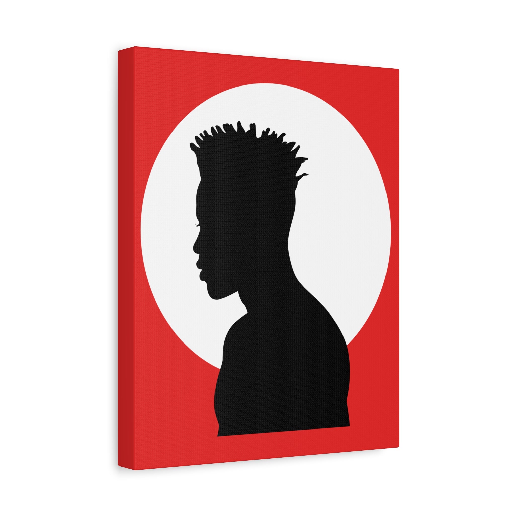 Male Silhouette — Canvas Art