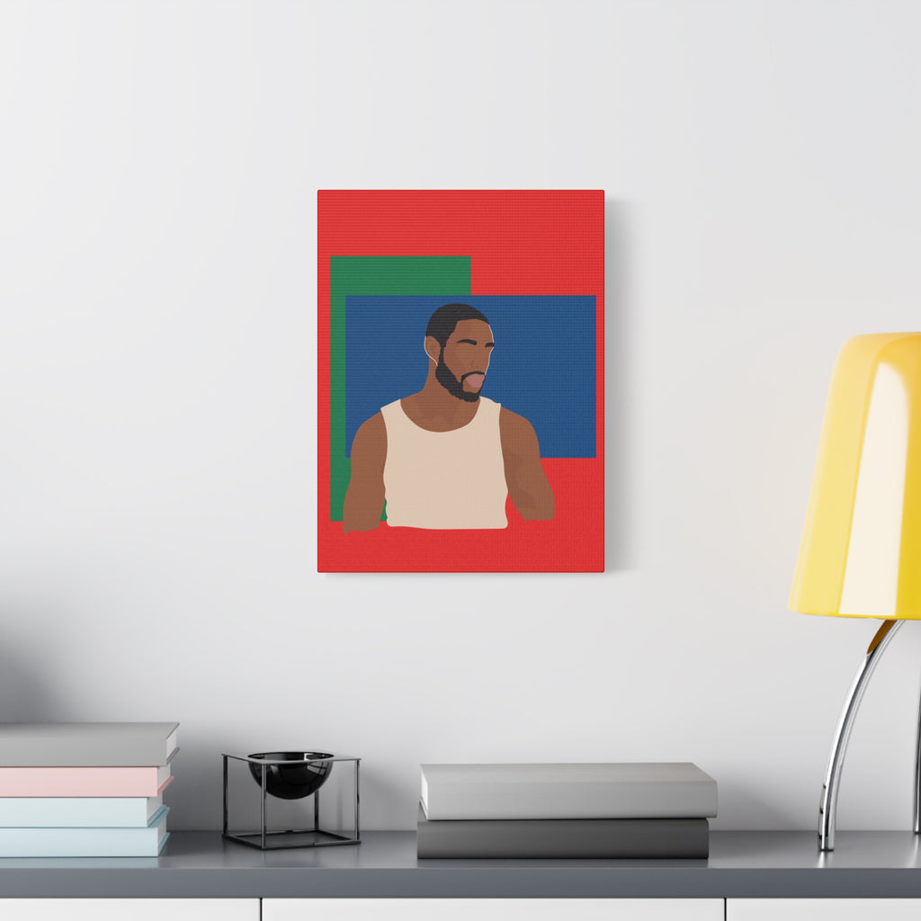 Modern Minimalist Bold Color Block -  Canvas Art