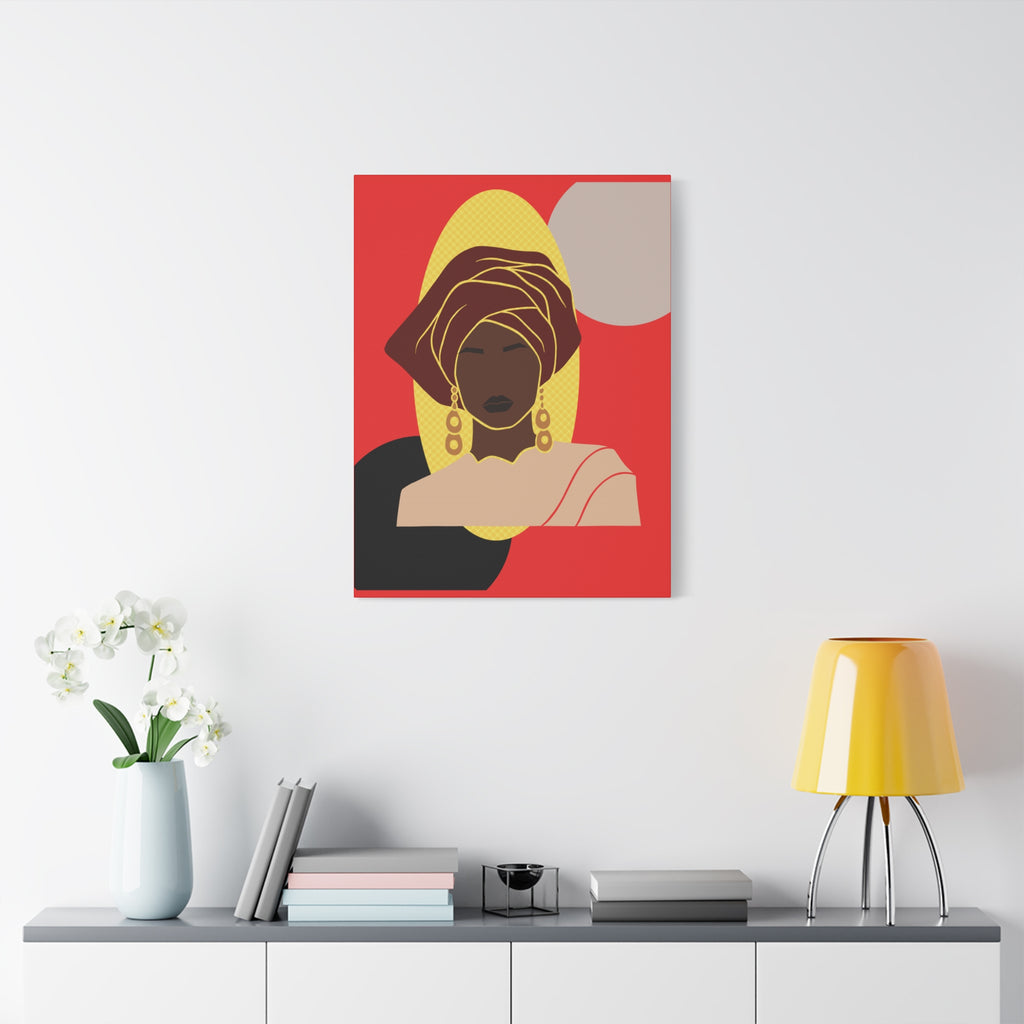 African Lady — Canvas Art