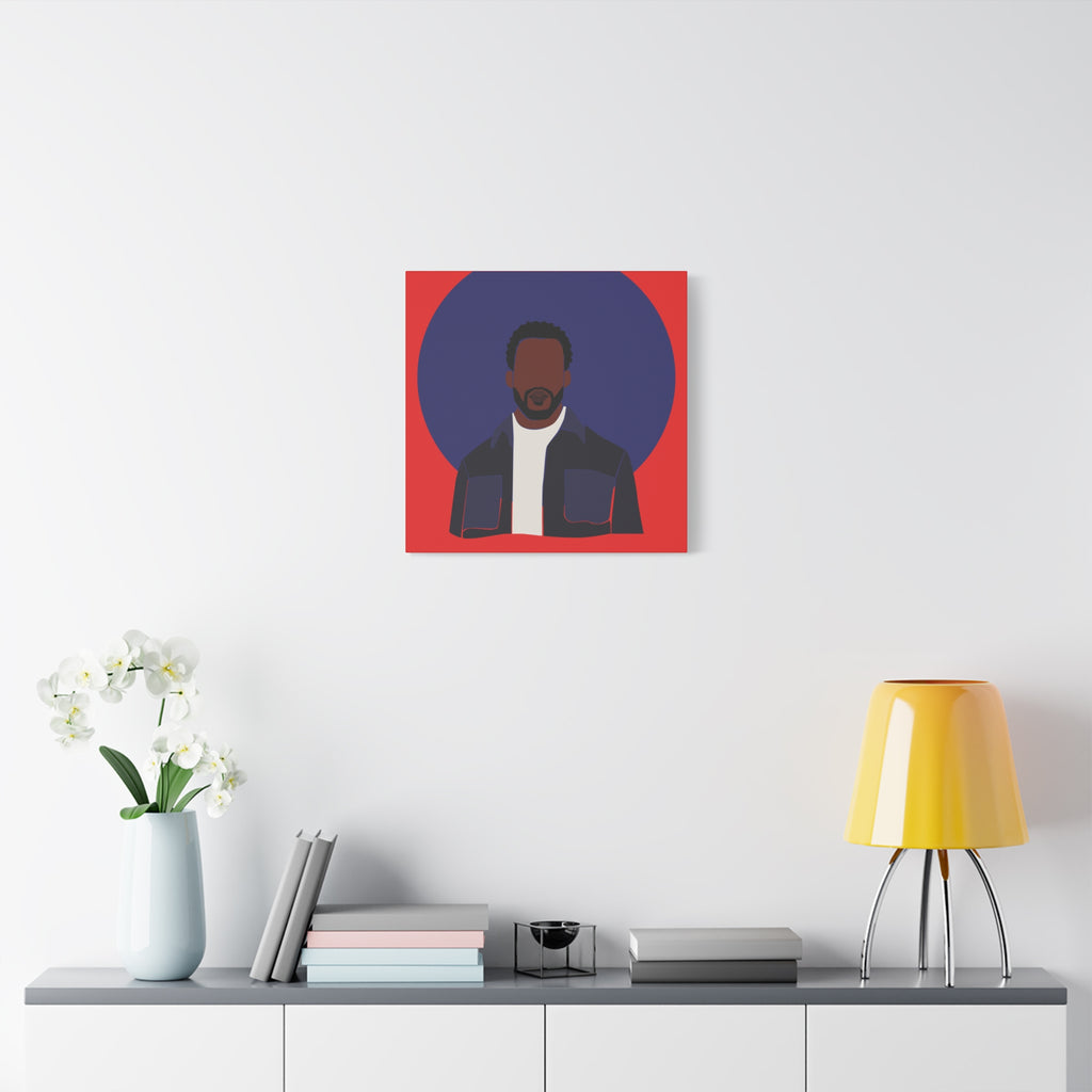 Minimalist Male Abstract — Canvas Art